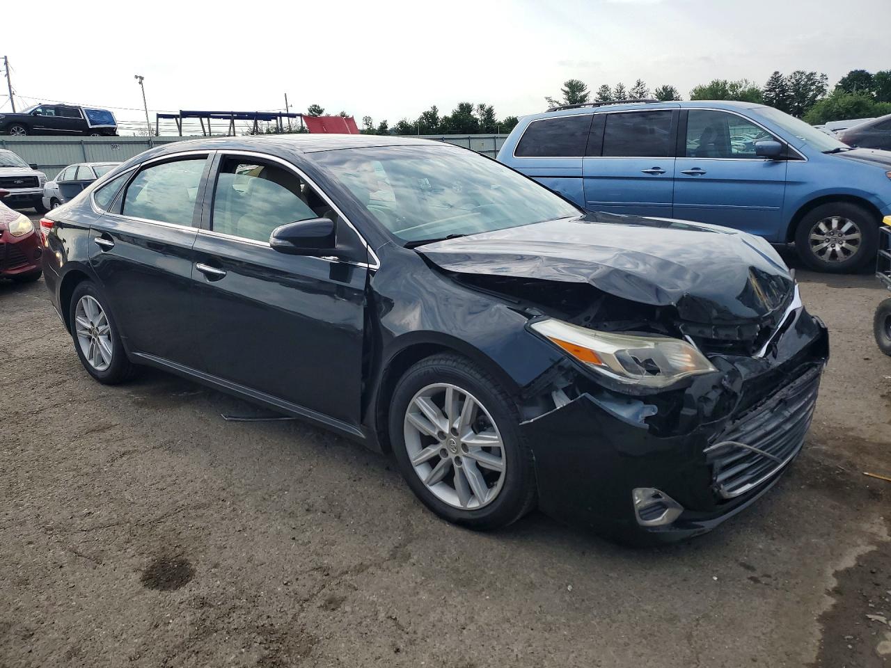 2014 Toyota Avalon Xle Premium Черный vin: 4T1BK1EB6EU103017