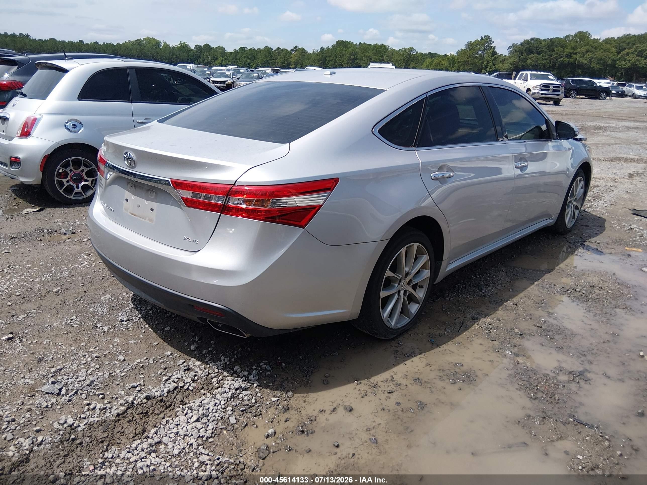 2014 Toyota Avalon Xle Touring Silver vin: 4T1BK1EB6EU104135