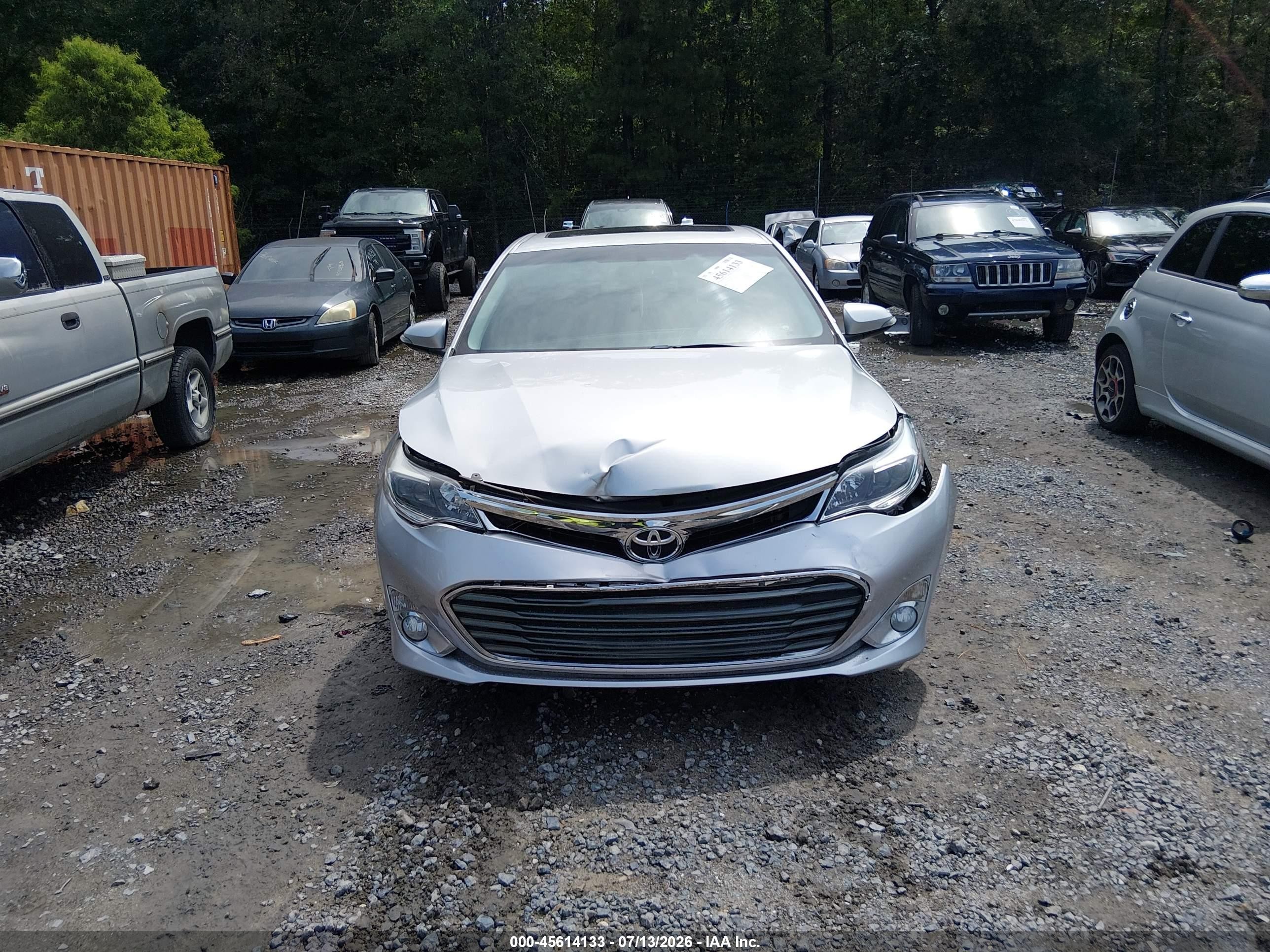 2014 Toyota Avalon Xle Touring Silver vin: 4T1BK1EB6EU104135