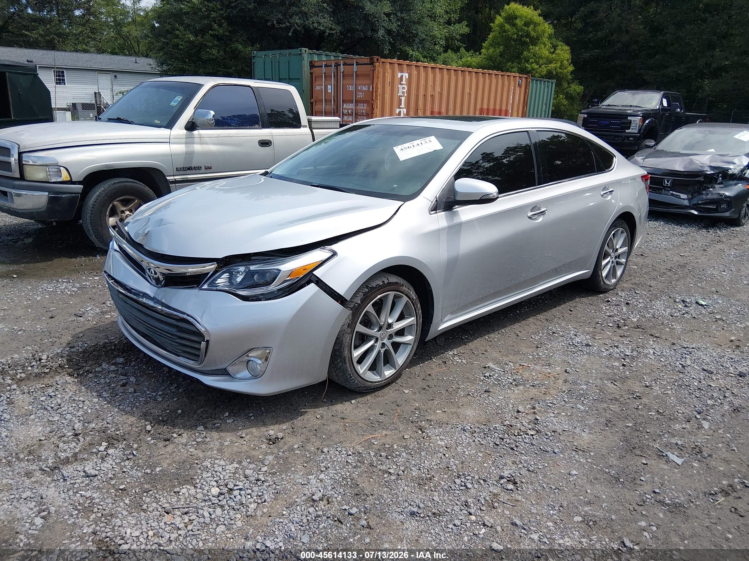 2014 Toyota Avalon Xle Touring Silver vin: 4T1BK1EB6EU104135