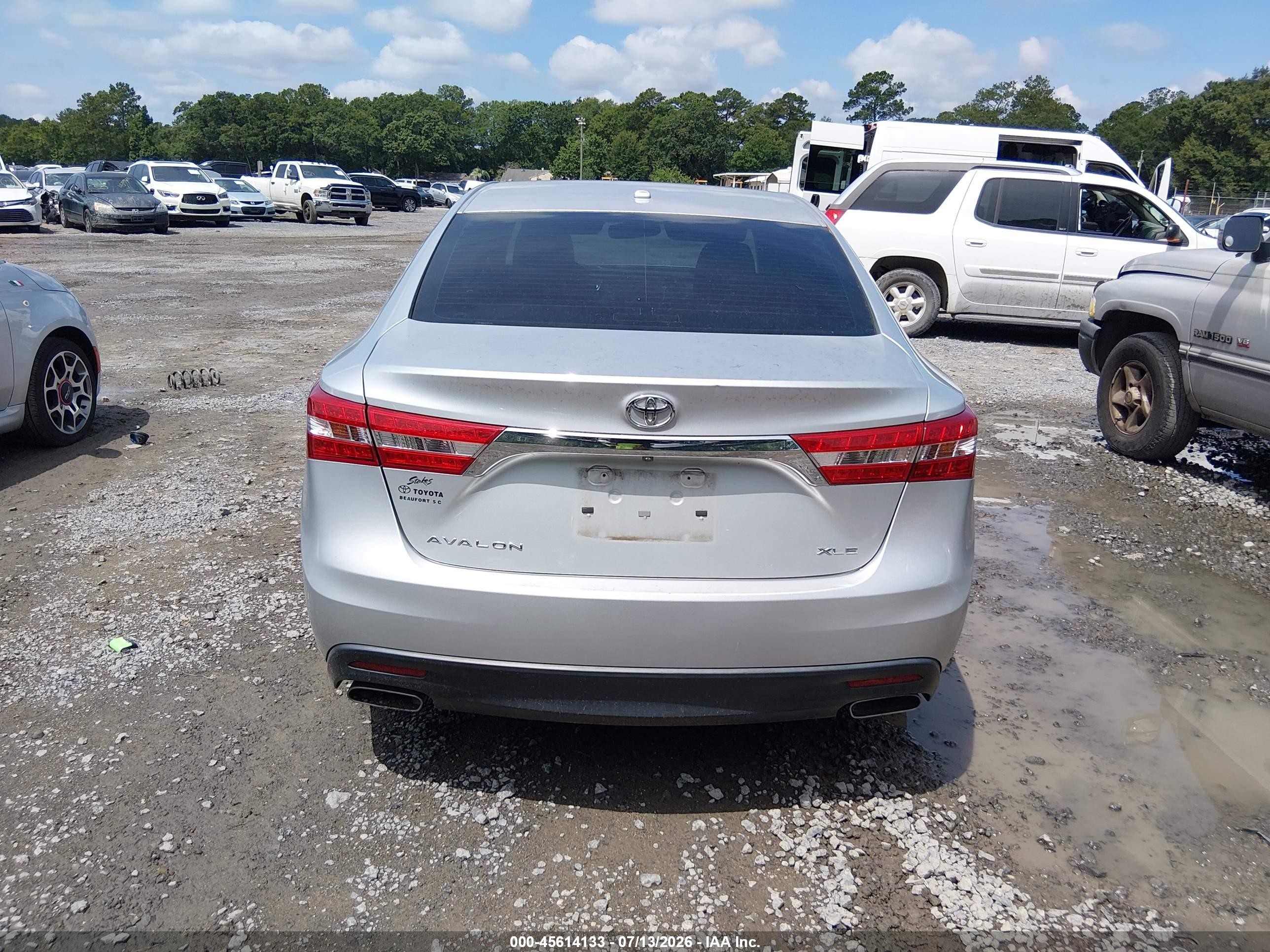 2014 Toyota Avalon Xle Touring Silver vin: 4T1BK1EB6EU104135