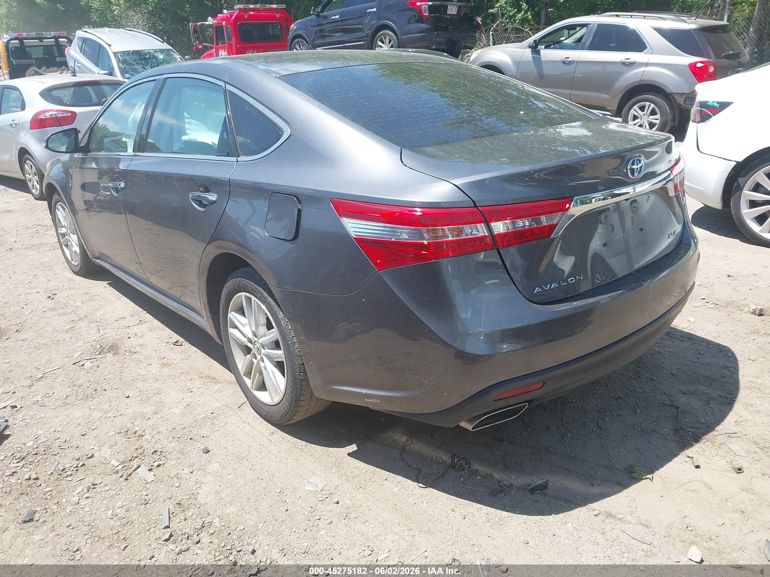 2014 Toyota Avalon Xle Gray vin: 4T1BK1EB6EU114471