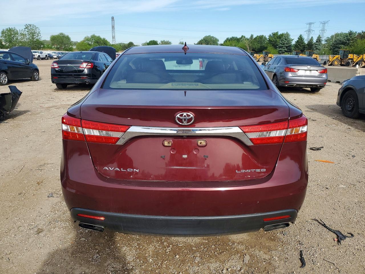 2014 Toyota Avalon Limited Maroon vin: 4T1BK1EB6EU120724