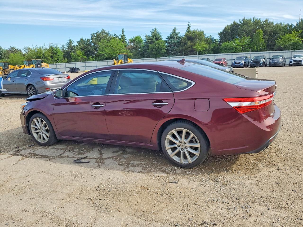 2014 Toyota Avalon Limited Maroon vin: 4T1BK1EB6EU120724