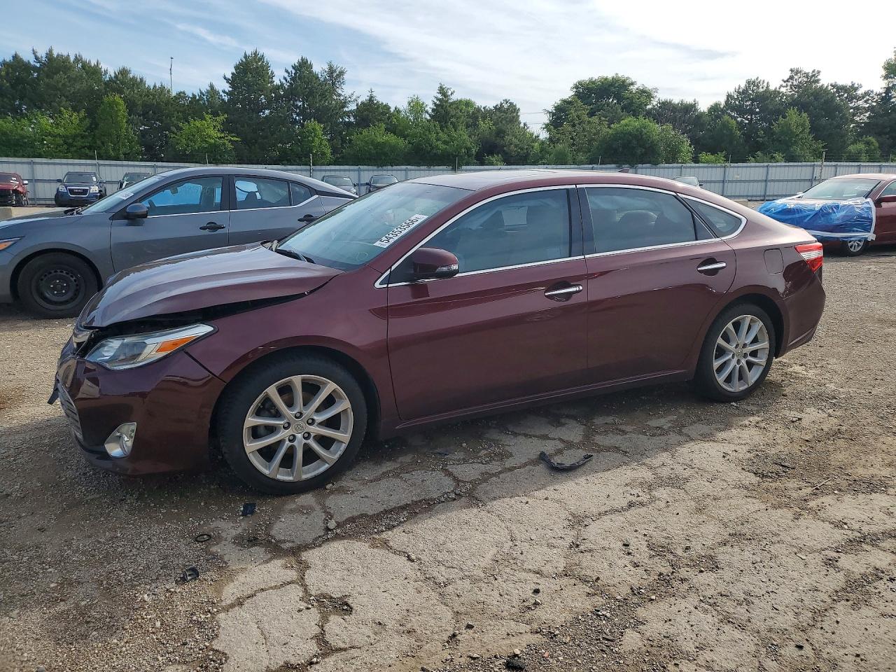 2014 Toyota Avalon Limited Maroon vin: 4T1BK1EB6EU120724