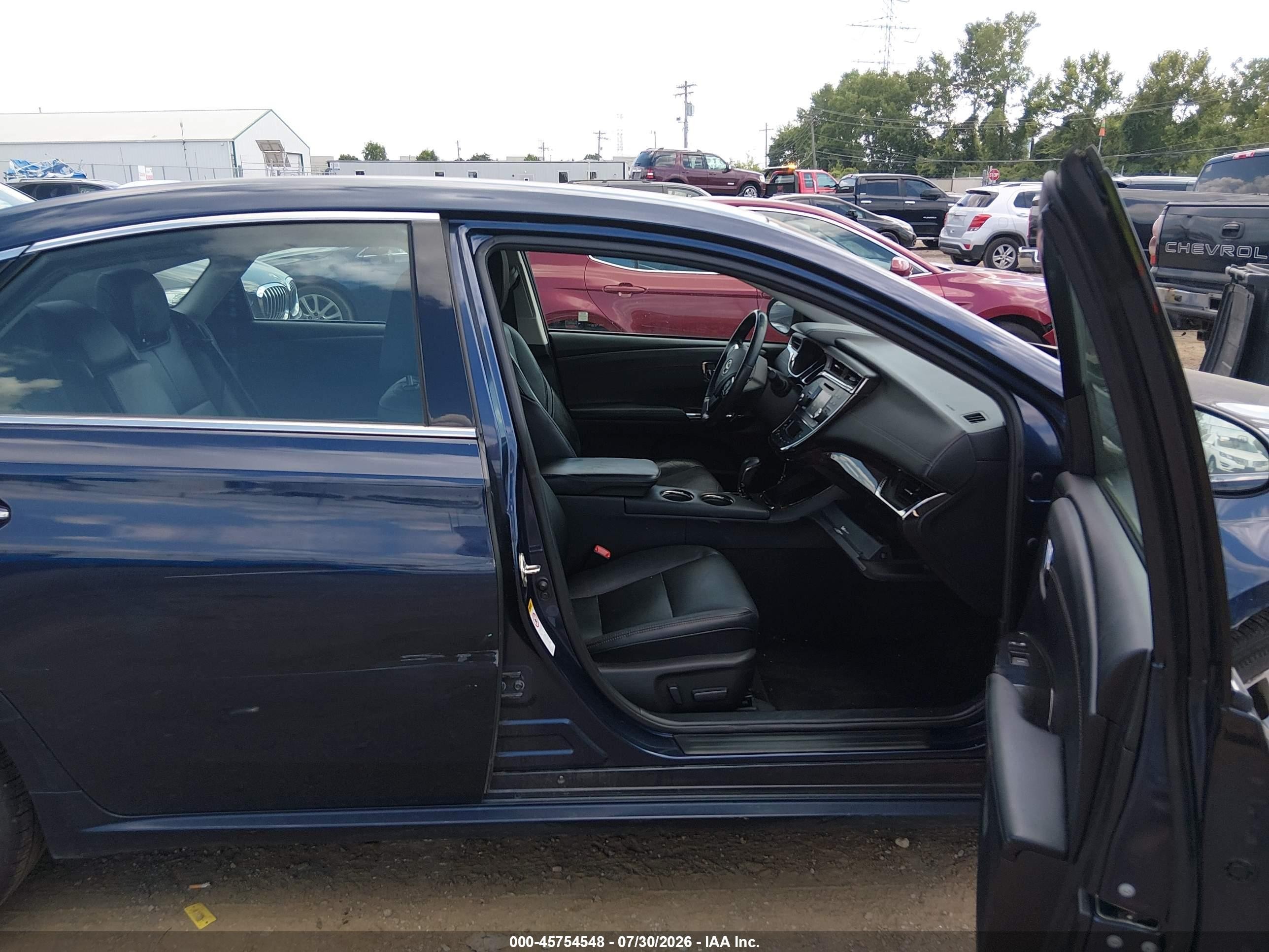2014 Toyota Avalon Xle Blue vin: 4T1BK1EB6EU121663