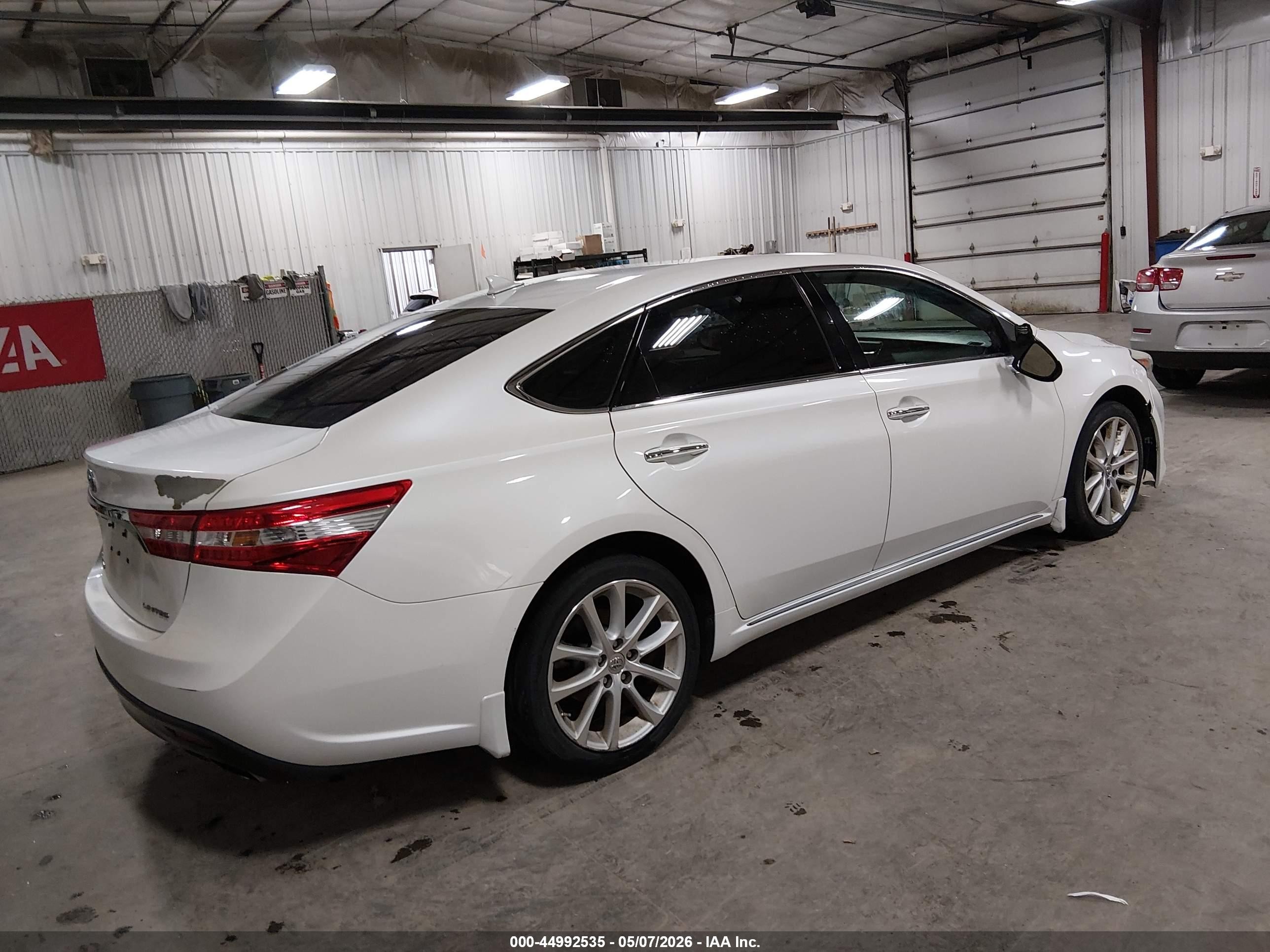 2014 Toyota Avalon Limited Белый vin: 4T1BK1EB6EU123560