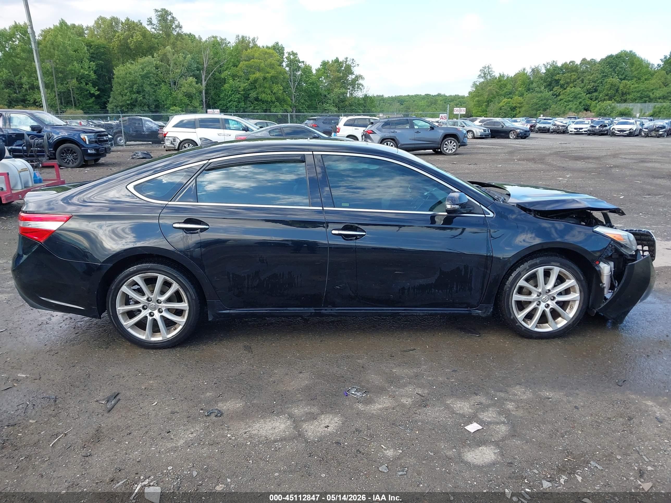 2014 Toyota Avalon Limited Black vin: 4T1BK1EB6EU129794