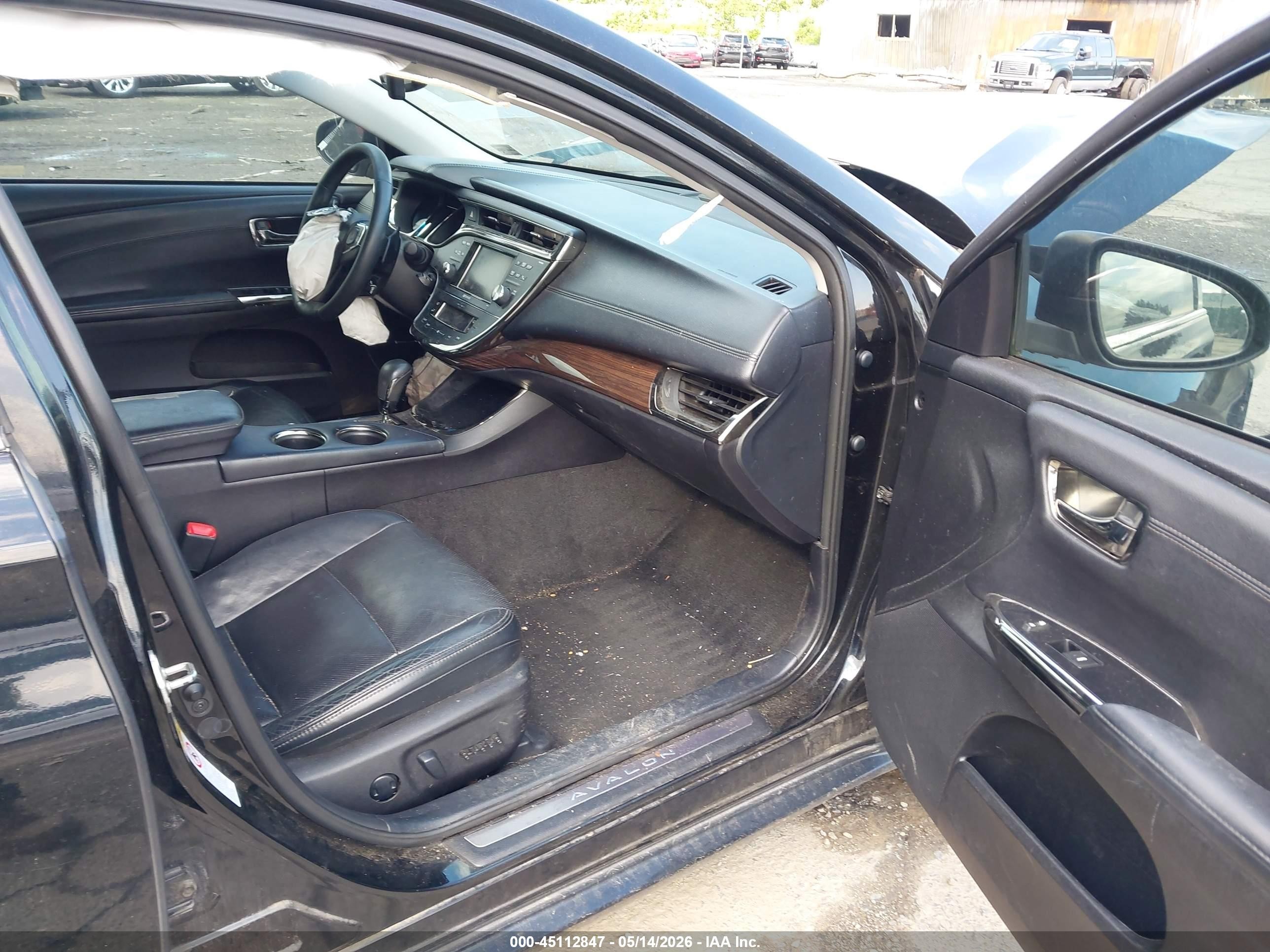 2014 Toyota Avalon Limited Black vin: 4T1BK1EB6EU129794