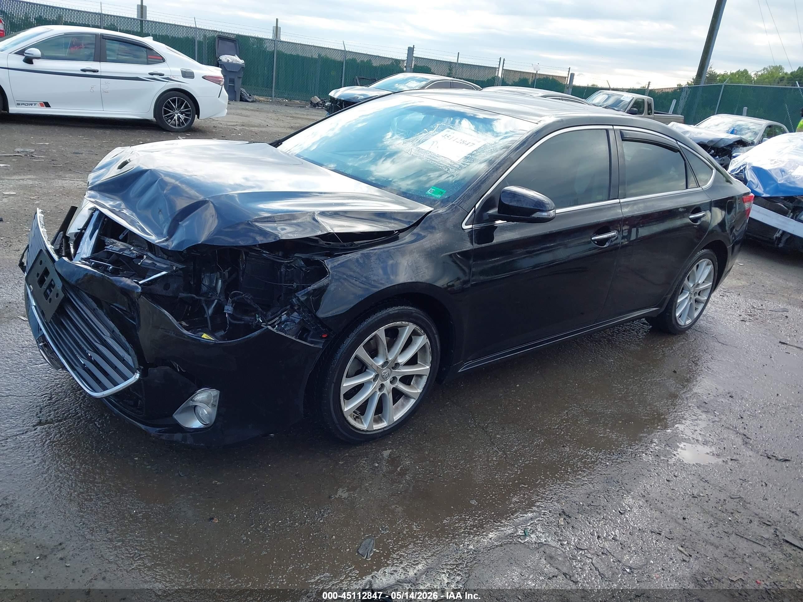 2014 Toyota Avalon Limited Black vin: 4T1BK1EB6EU129794