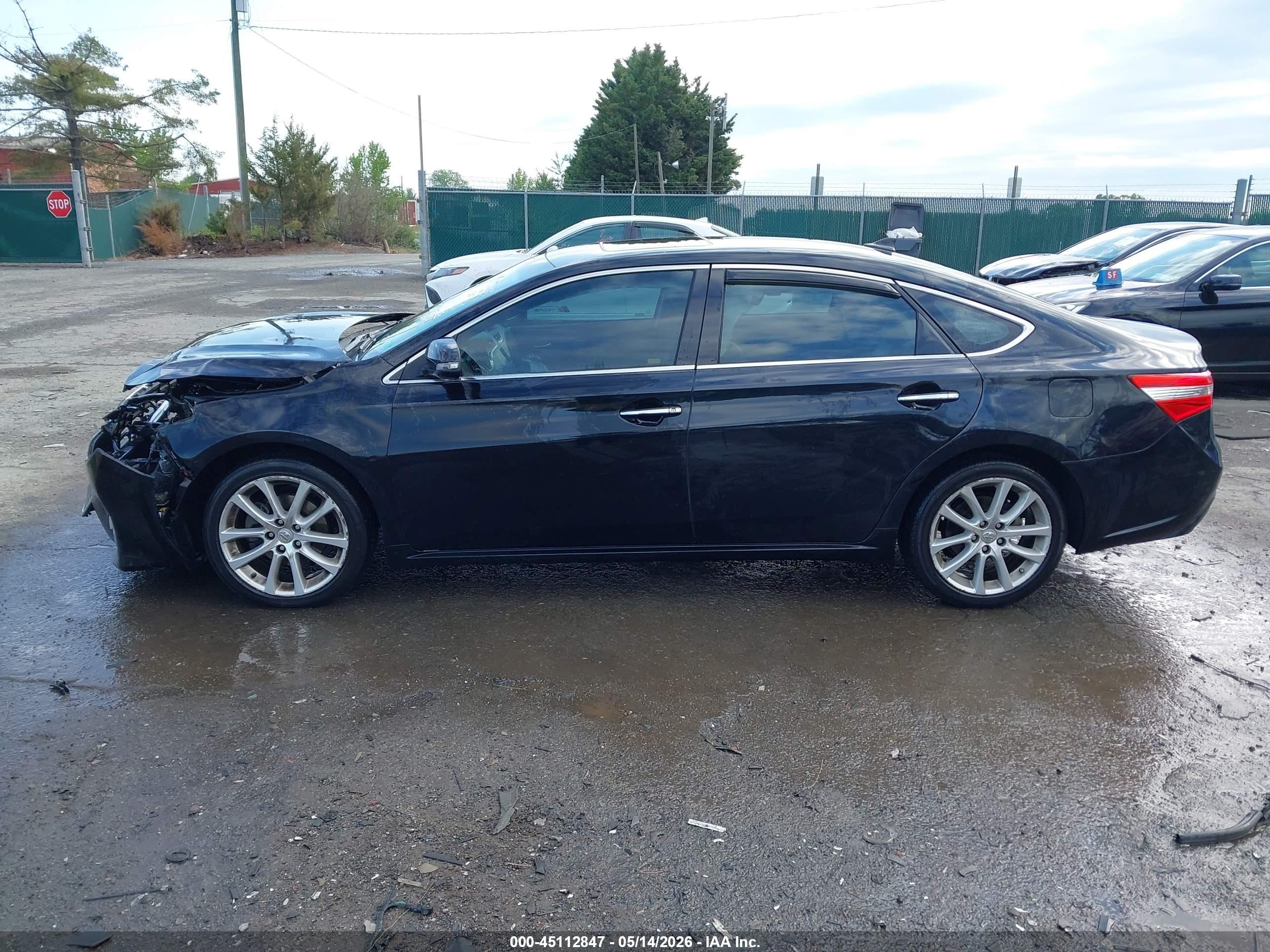 2014 Toyota Avalon Limited Black vin: 4T1BK1EB6EU129794