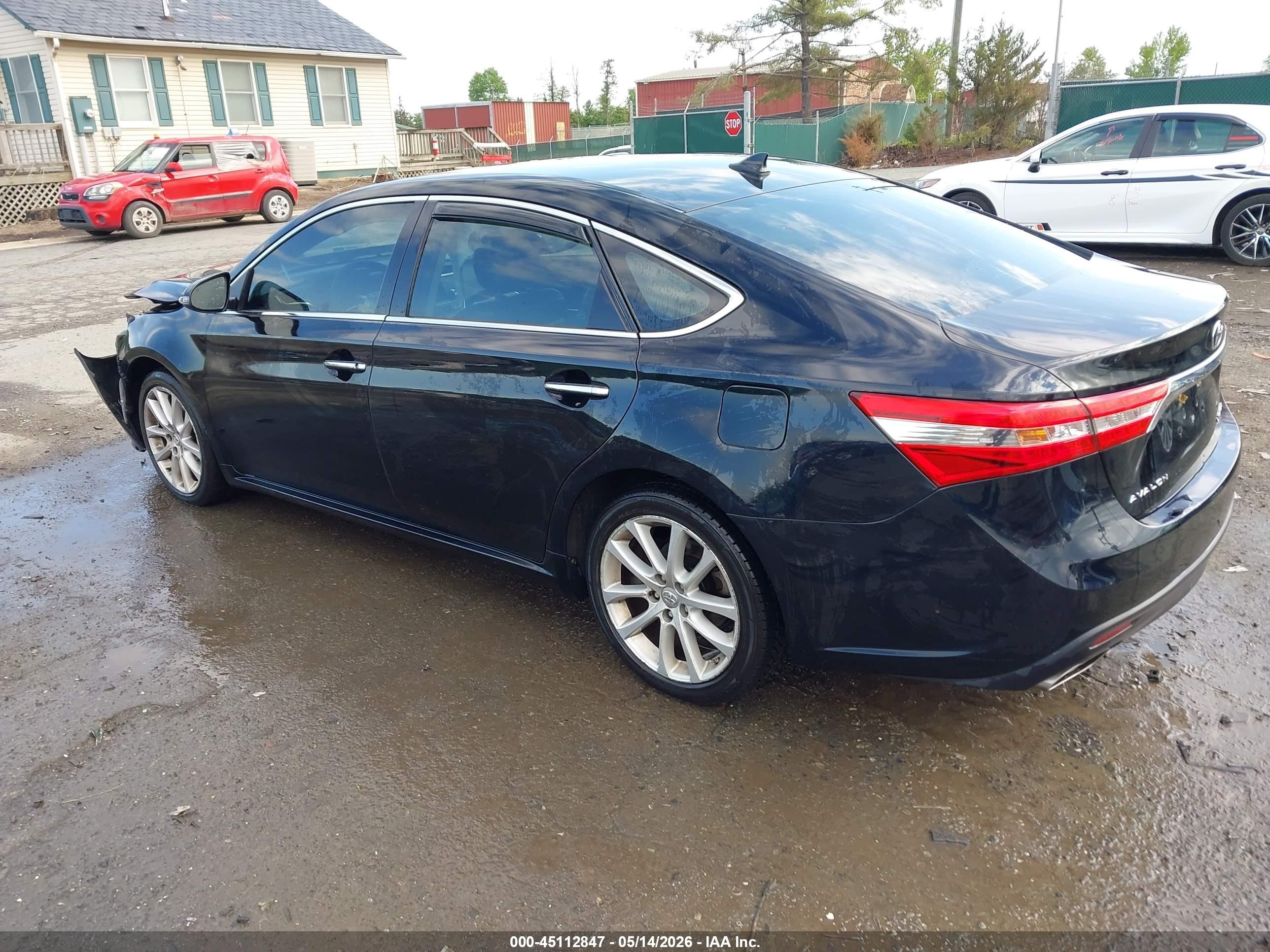 2014 Toyota Avalon Limited Black vin: 4T1BK1EB6EU129794