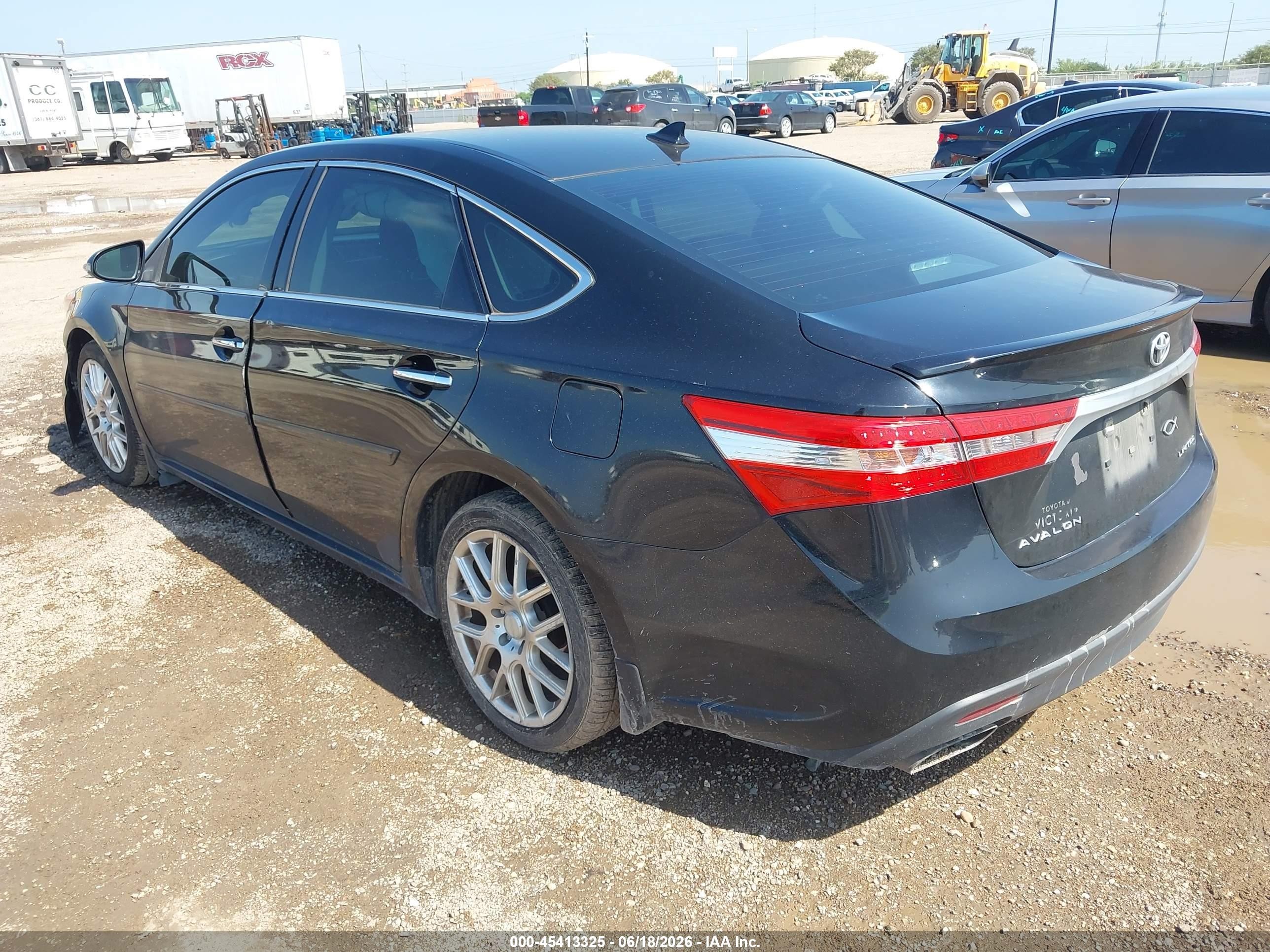 2014 Toyota Avalon Limited Black vin: 4T1BK1EB6EU134462