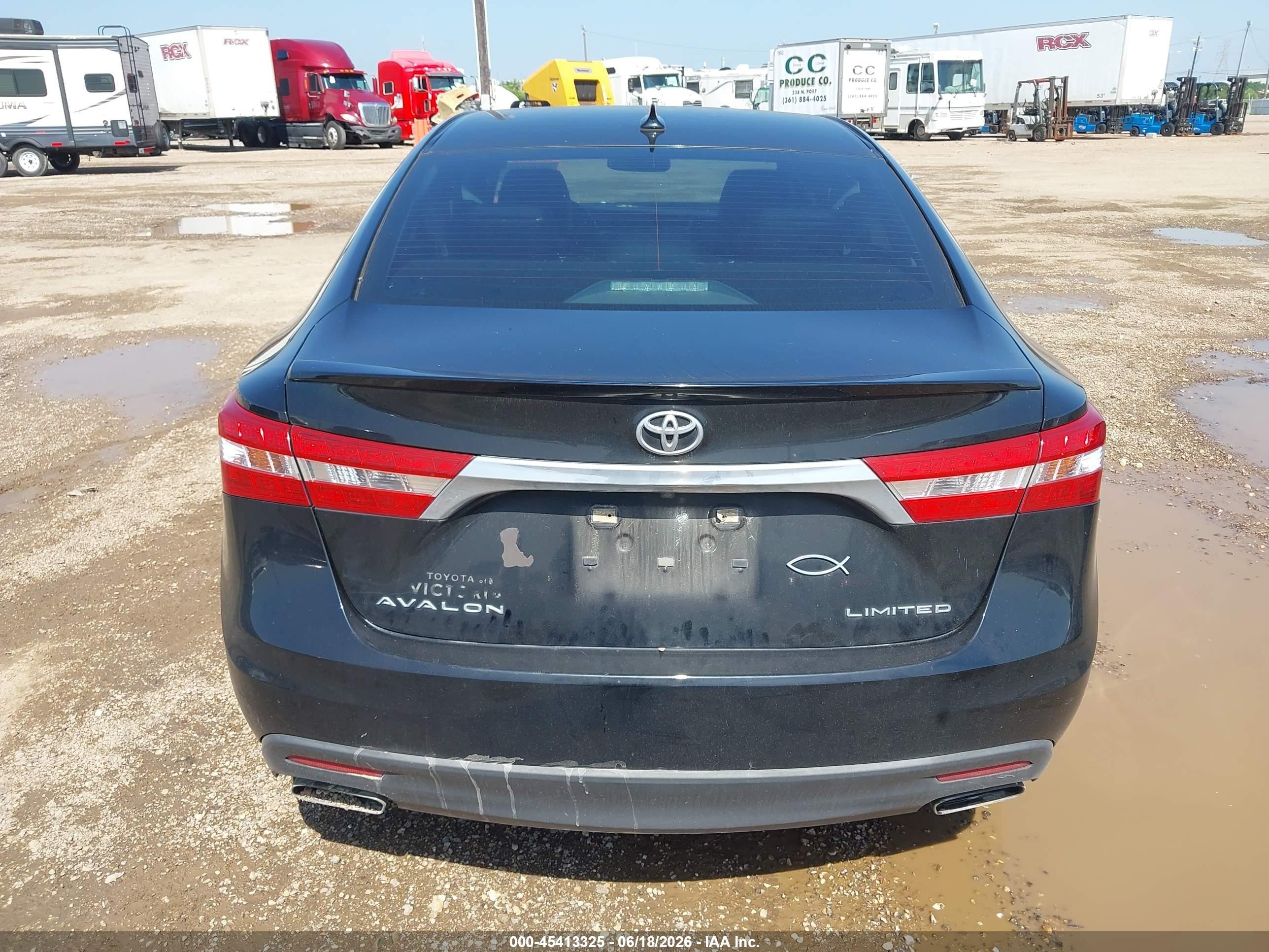 2014 Toyota Avalon Limited Black vin: 4T1BK1EB6EU134462