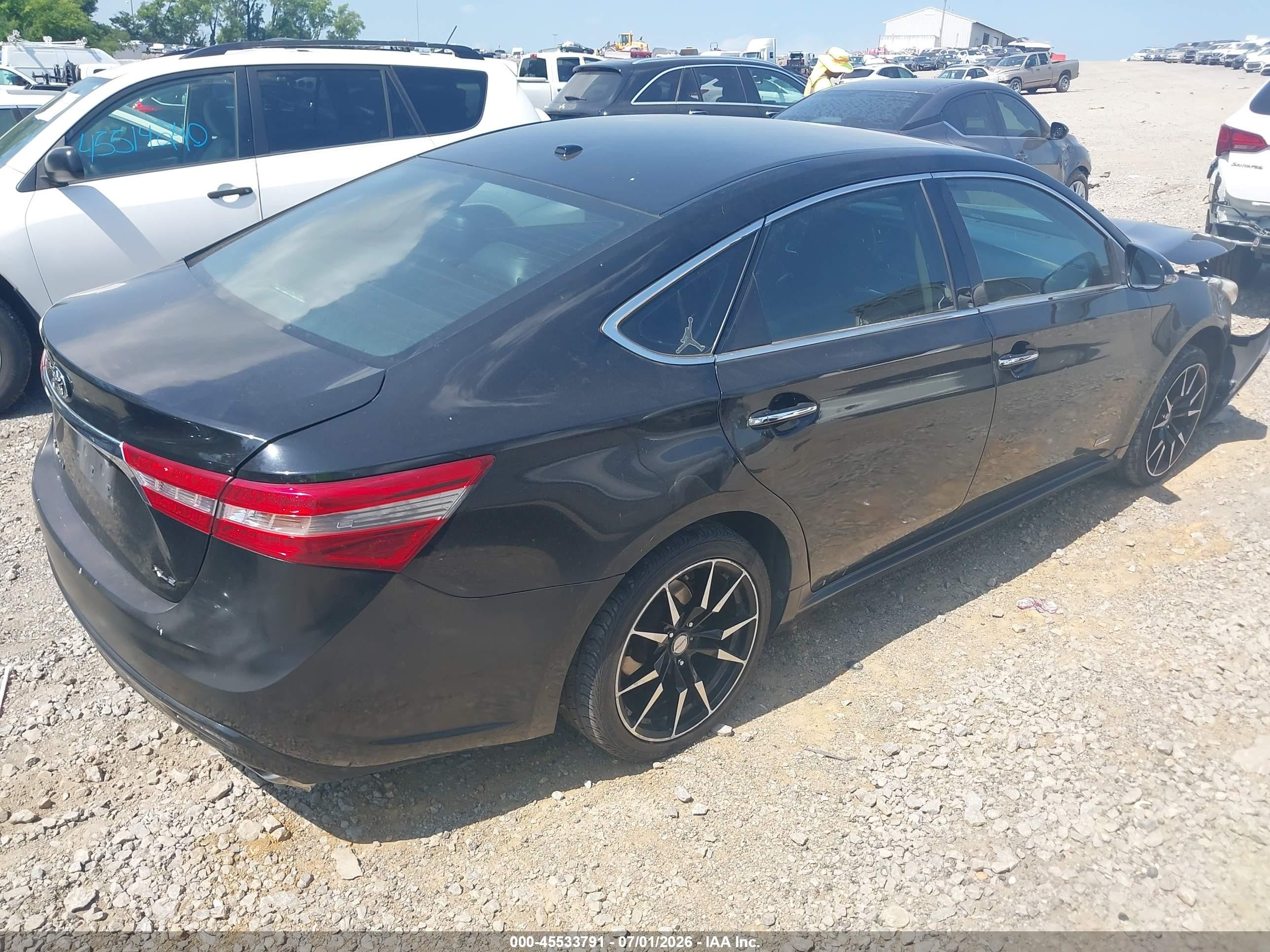 2015 Toyota Avalon Xle Touring Se Черный vin: 4T1BK1EB6FU137802