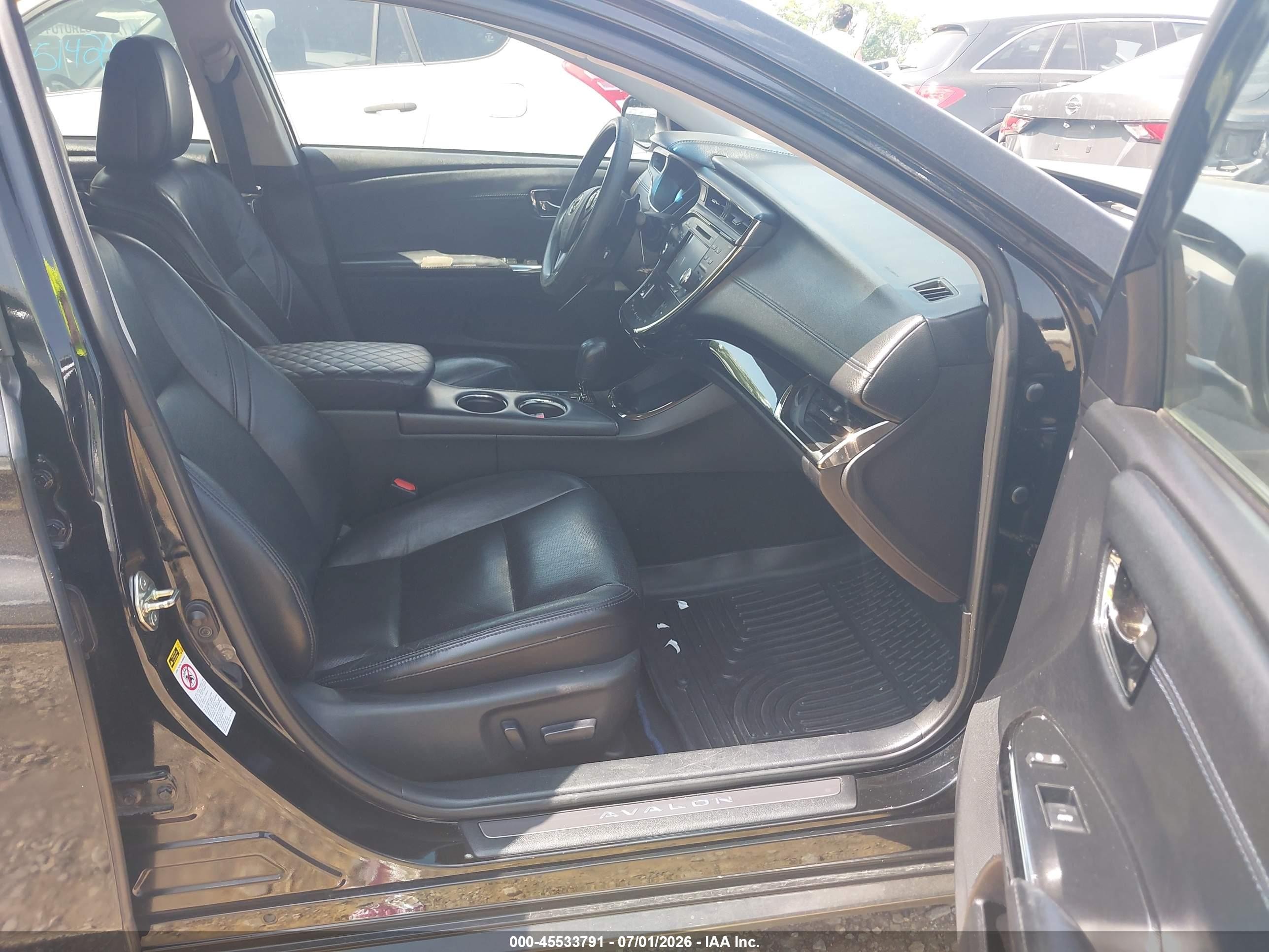 2015 Toyota Avalon Xle Touring Se Черный vin: 4T1BK1EB6FU137802
