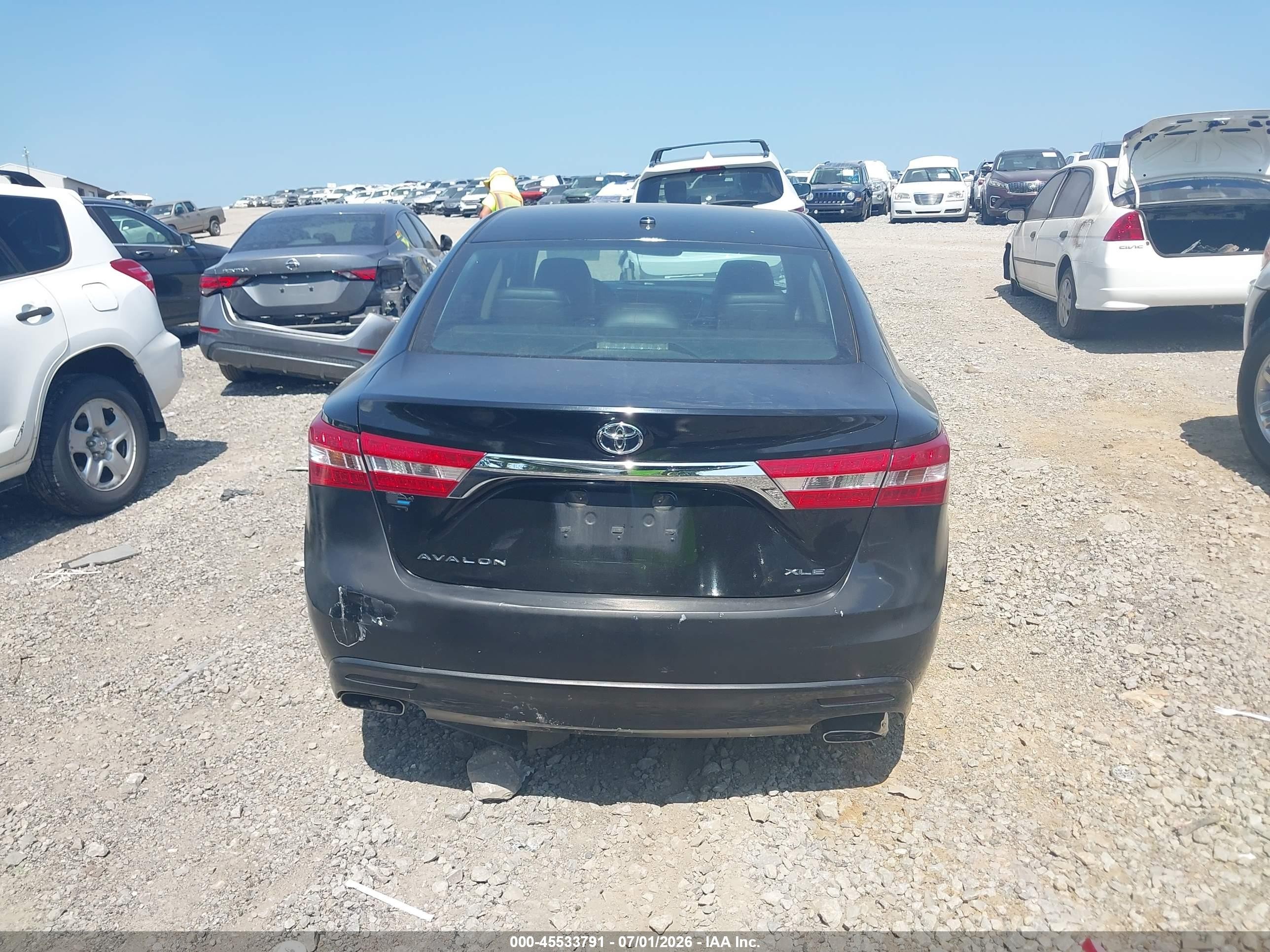 2015 Toyota Avalon Xle Touring Se Черный vin: 4T1BK1EB6FU137802