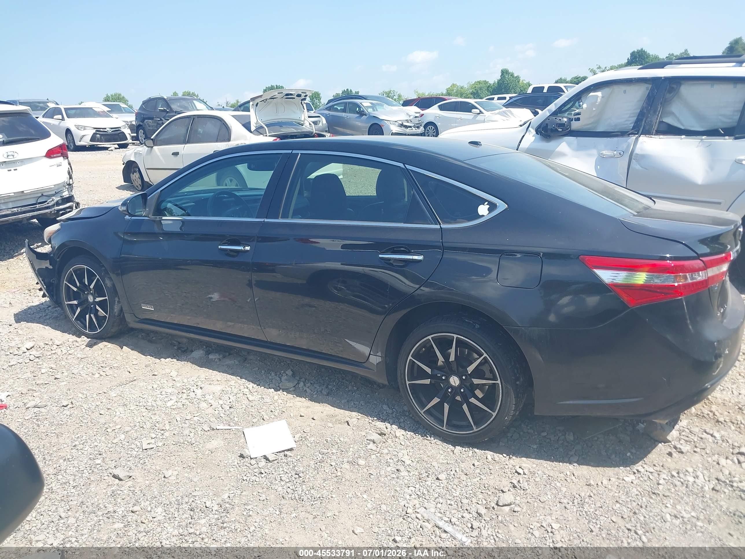 2015 Toyota Avalon Xle Touring Se Черный vin: 4T1BK1EB6FU137802