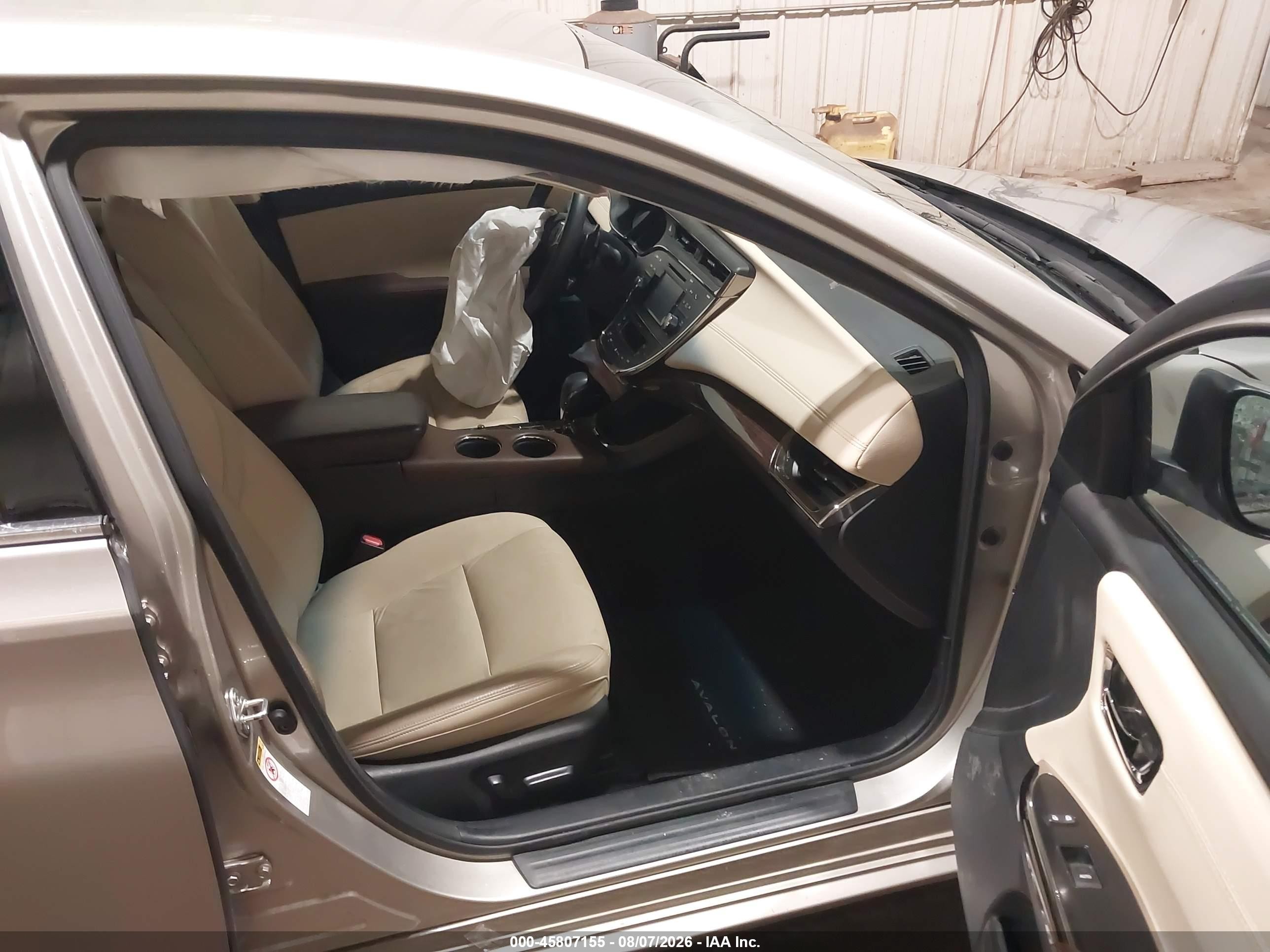 2015 Toyota Avalon Xle Beige vin: 4T1BK1EB6FU144359
