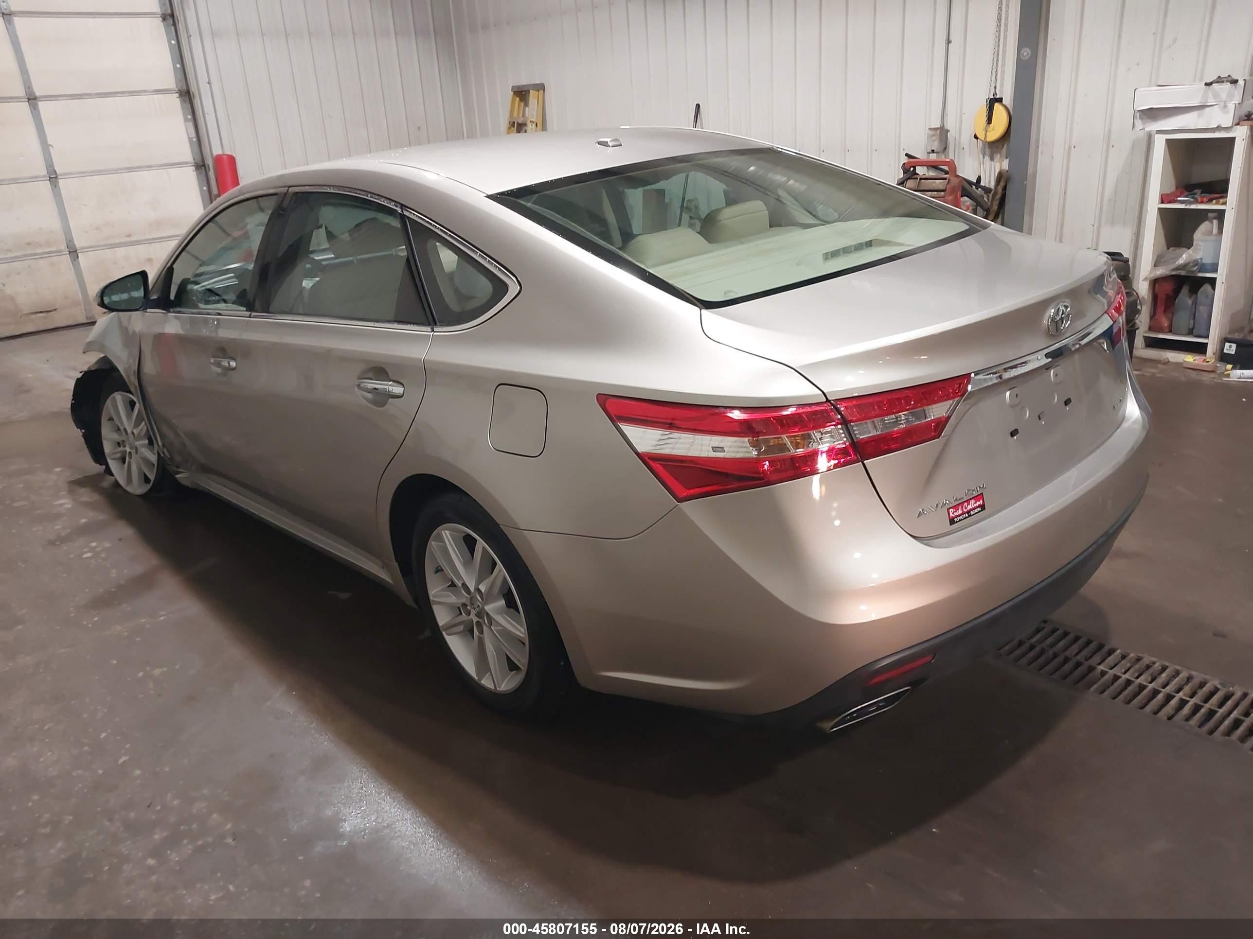 2015 Toyota Avalon Xle Beige vin: 4T1BK1EB6FU144359