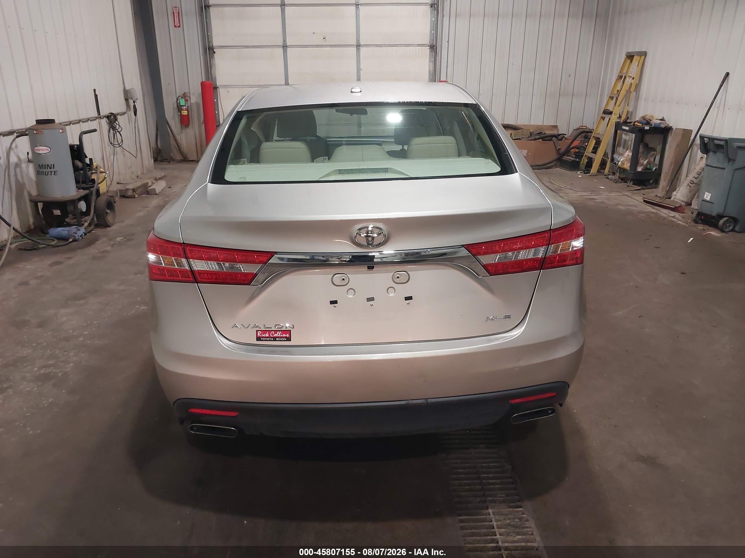 2015 Toyota Avalon Xle Beige vin: 4T1BK1EB6FU144359
