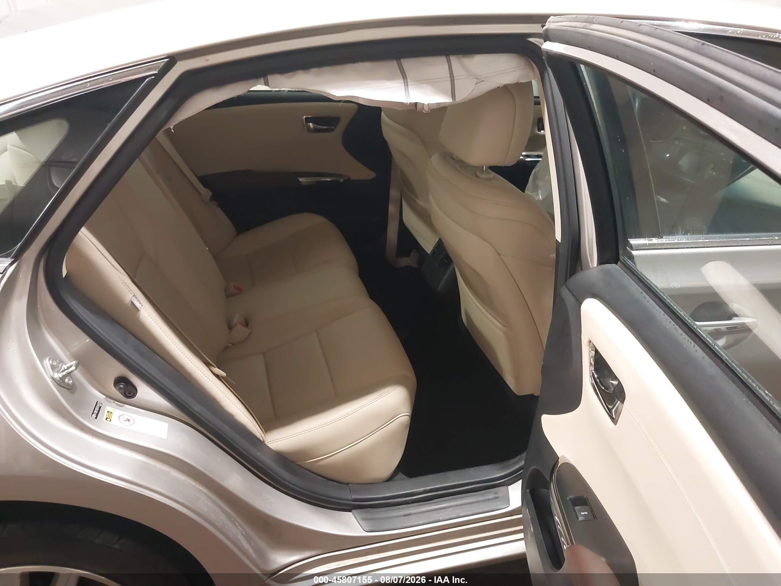 2015 Toyota Avalon Xle Beige vin: 4T1BK1EB6FU144359