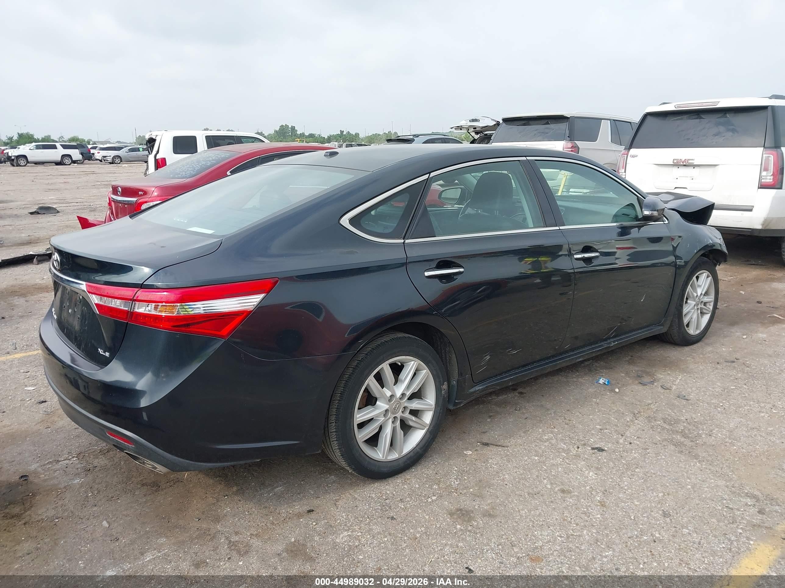 2015 Toyota Avalon Xle Black vin: 4T1BK1EB6FU157421