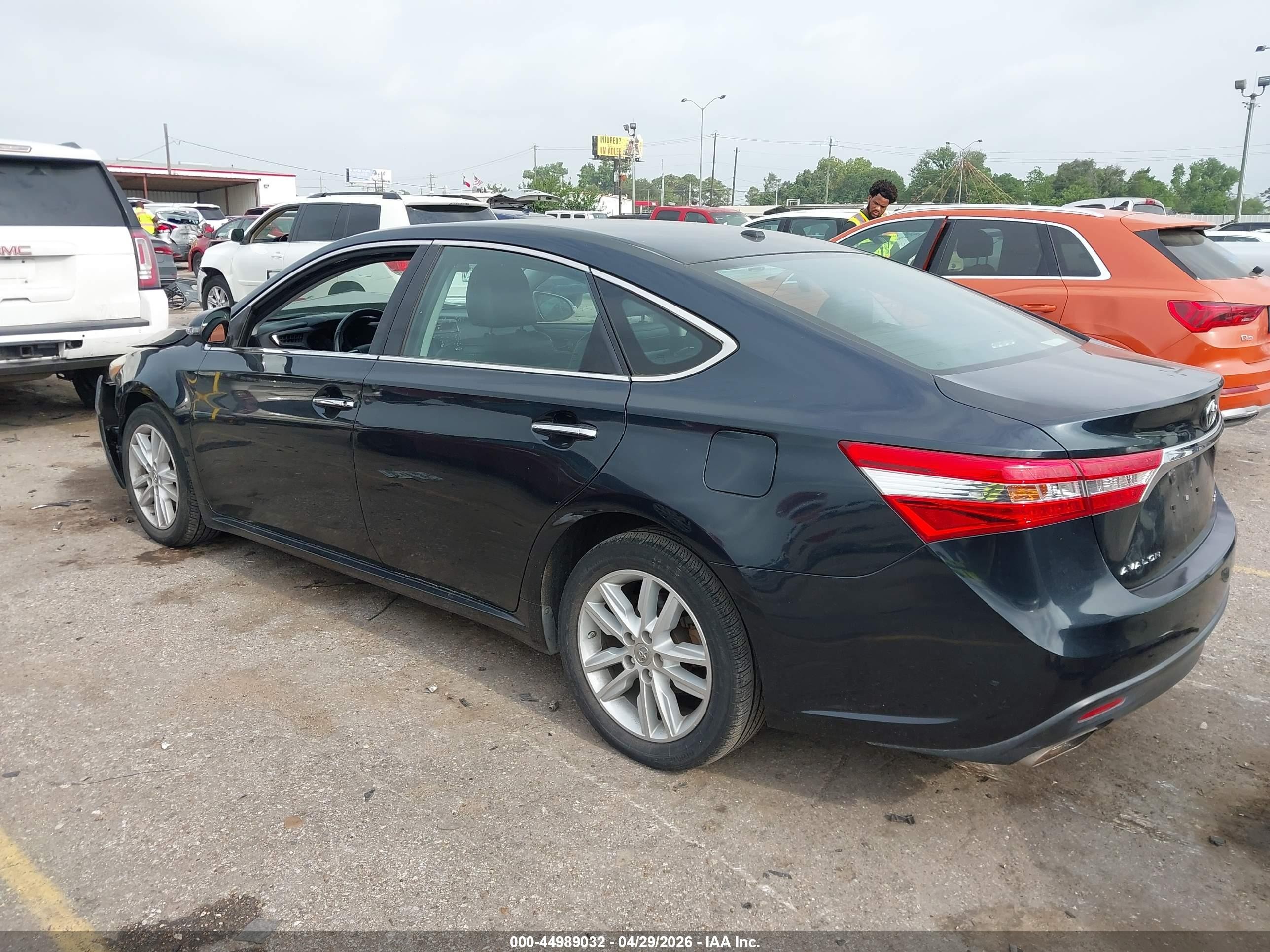 2015 Toyota Avalon Xle Black vin: 4T1BK1EB6FU157421