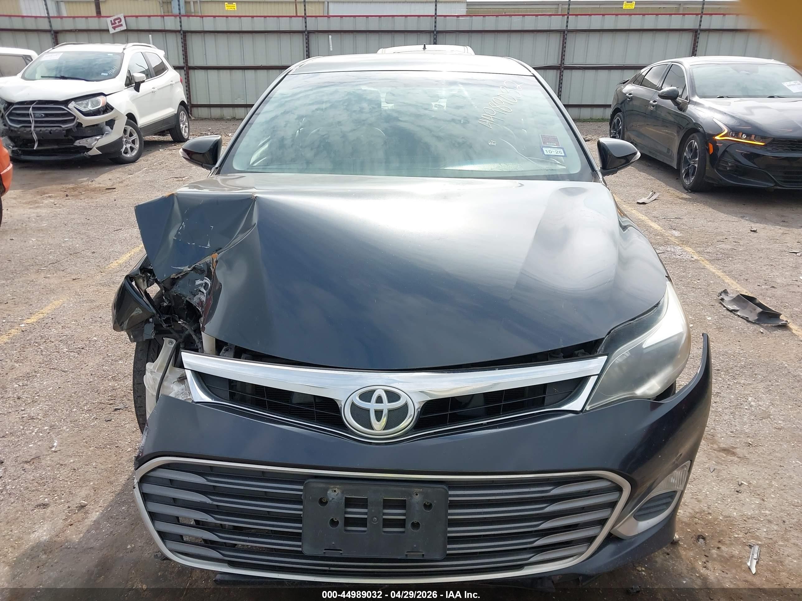 2015 Toyota Avalon Xle Black vin: 4T1BK1EB6FU157421