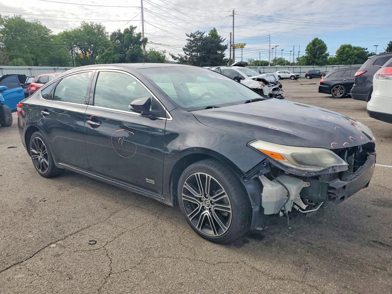 2015 Toyota Avalon Xle Touring Sport Edition Black vin: 4T1BK1EB6FU158424