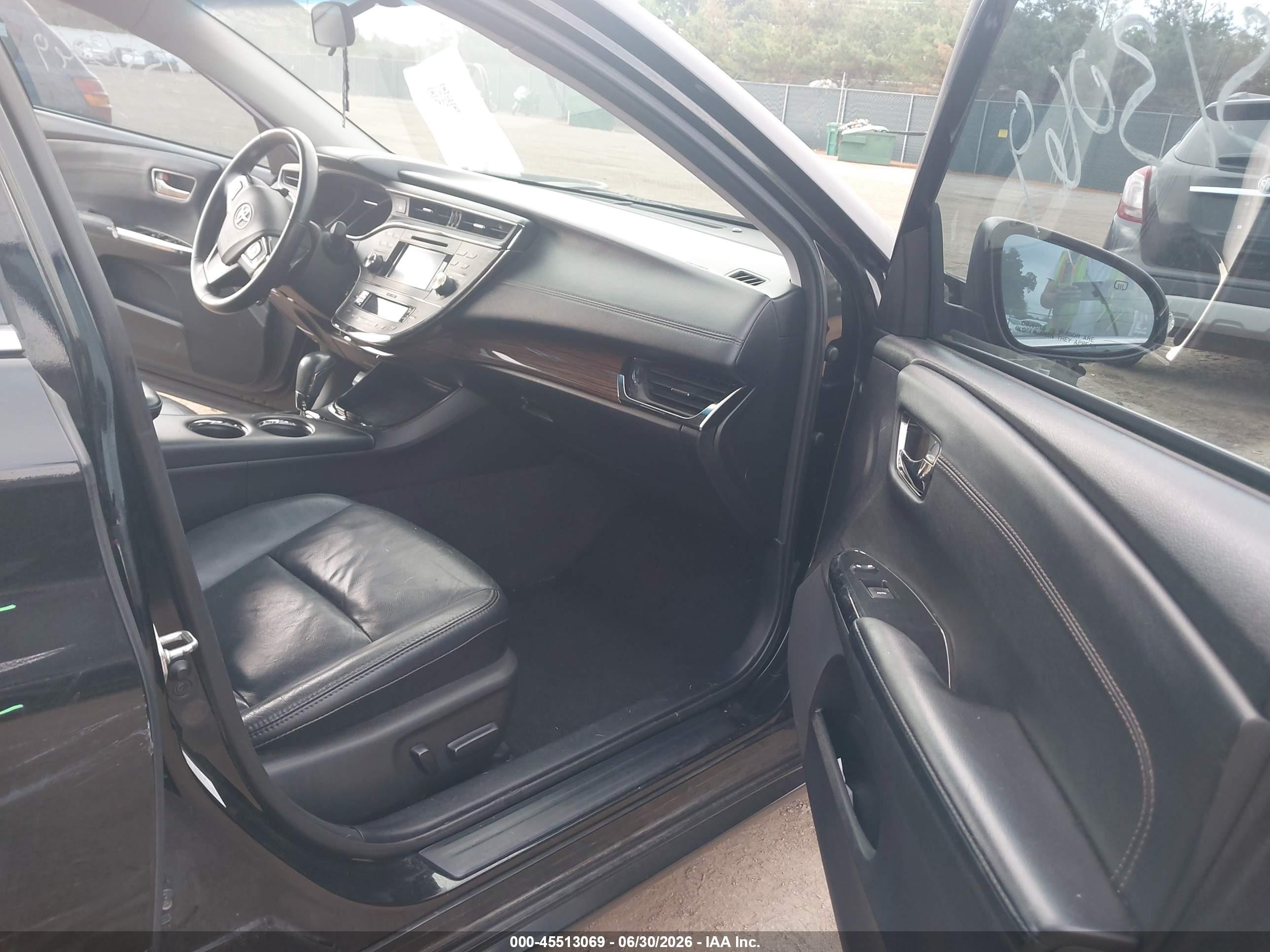 2015 Toyota Avalon Xle Черный vin: 4T1BK1EB6FU160125