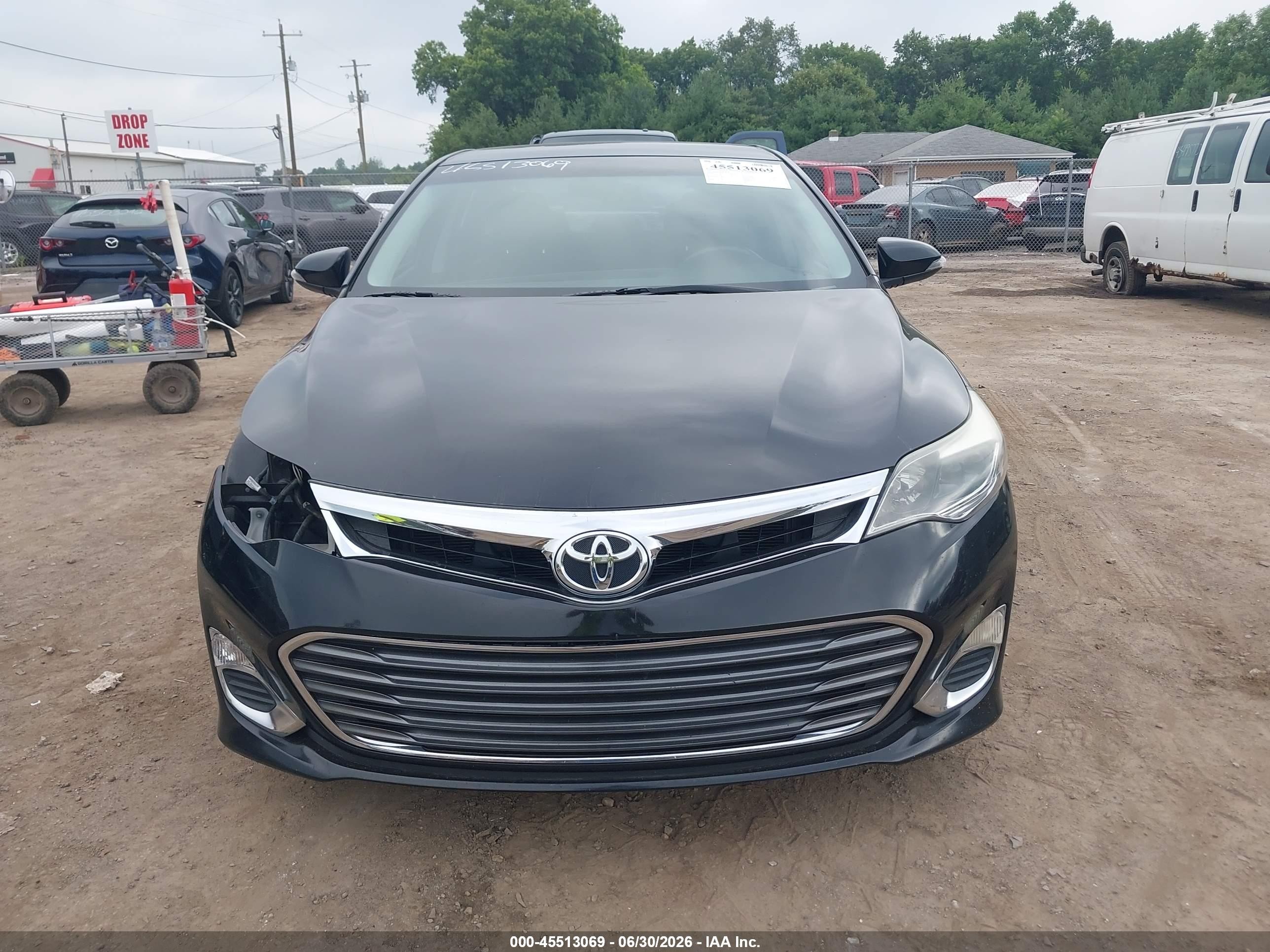 2015 Toyota Avalon Xle Черный vin: 4T1BK1EB6FU160125