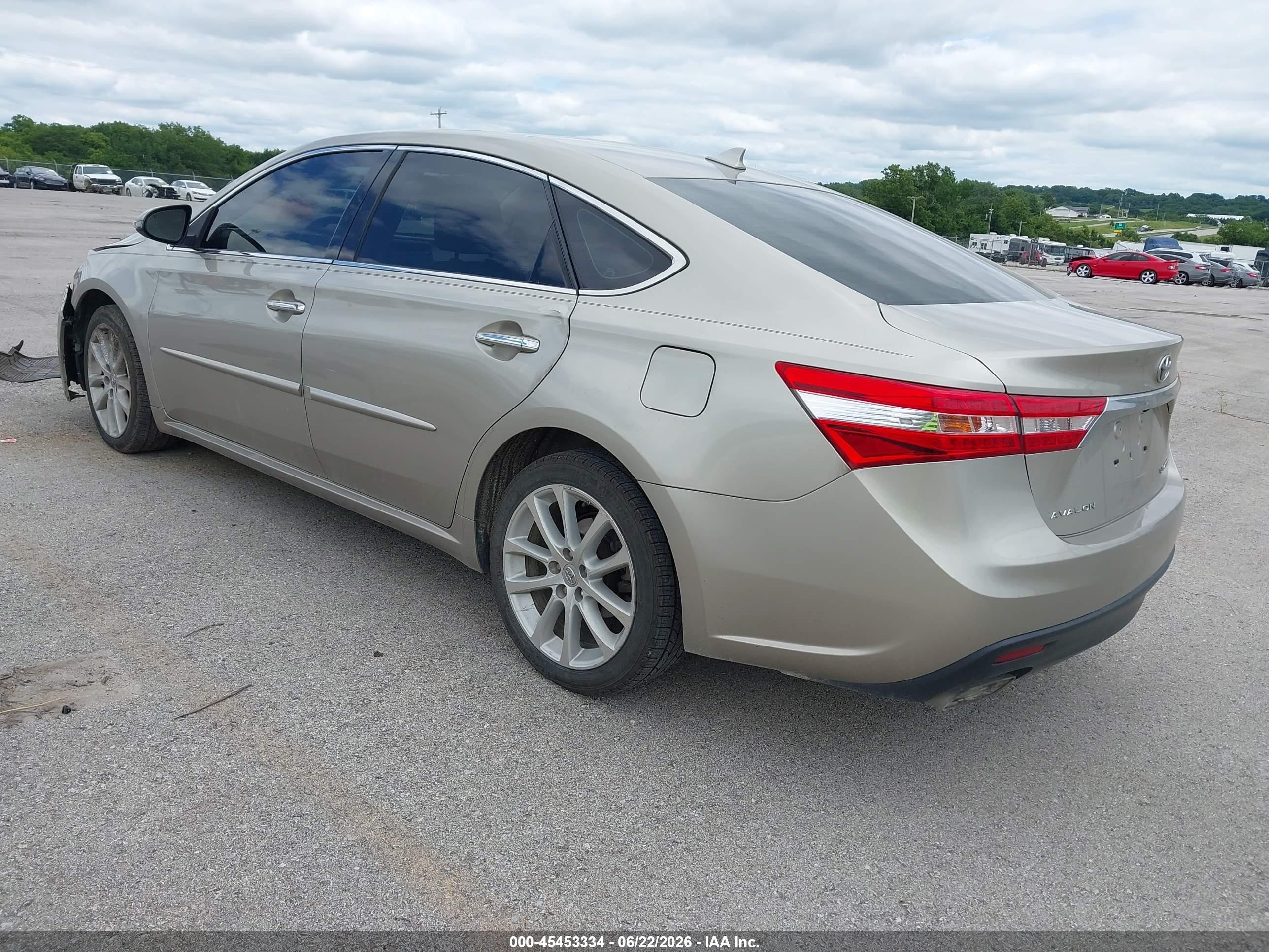 2015 Toyota Avalon Limited Коричневый vin: 4T1BK1EB6FU161758