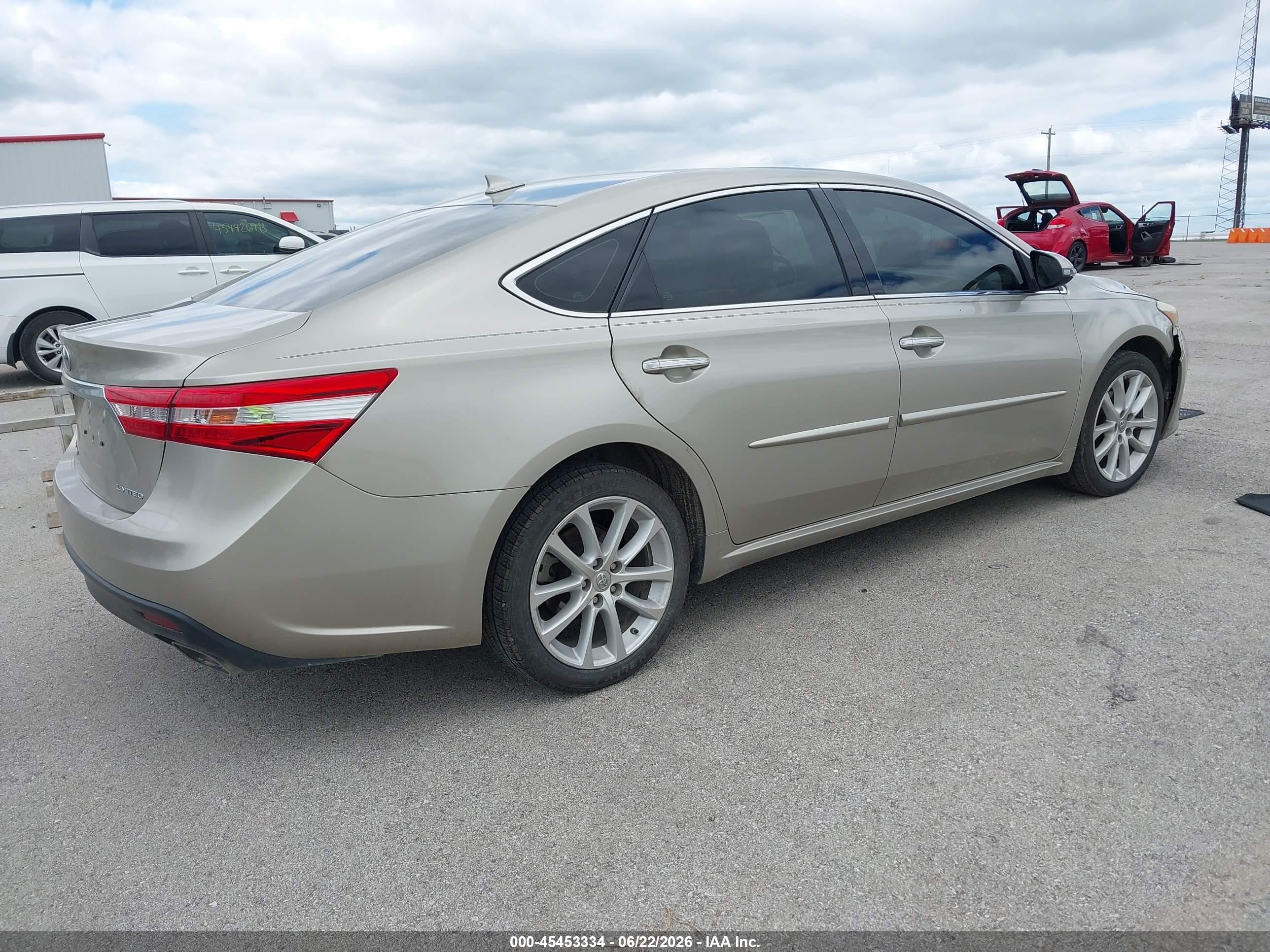 2015 Toyota Avalon Limited Коричневый vin: 4T1BK1EB6FU161758