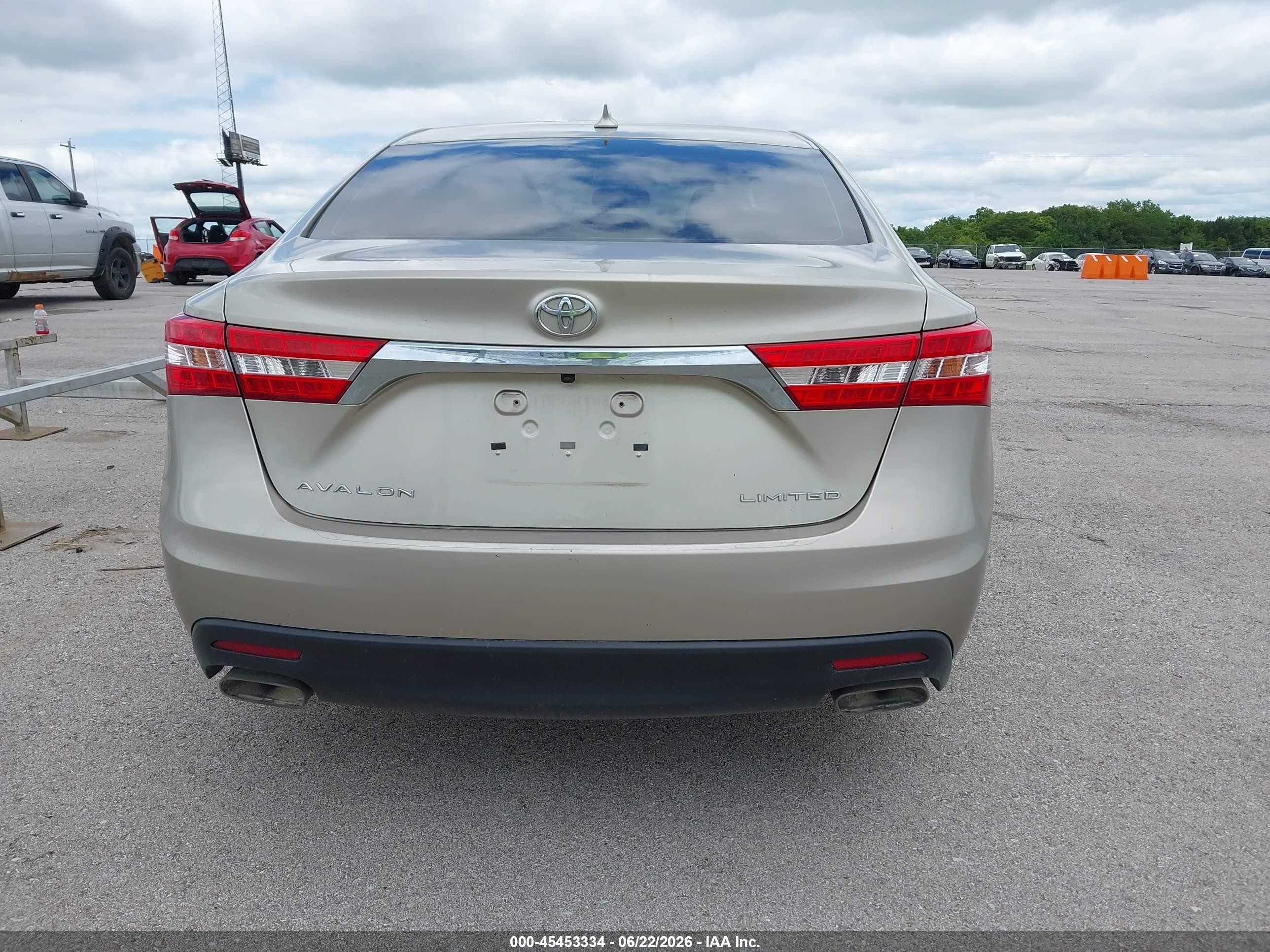 2015 Toyota Avalon Limited Коричневый vin: 4T1BK1EB6FU161758