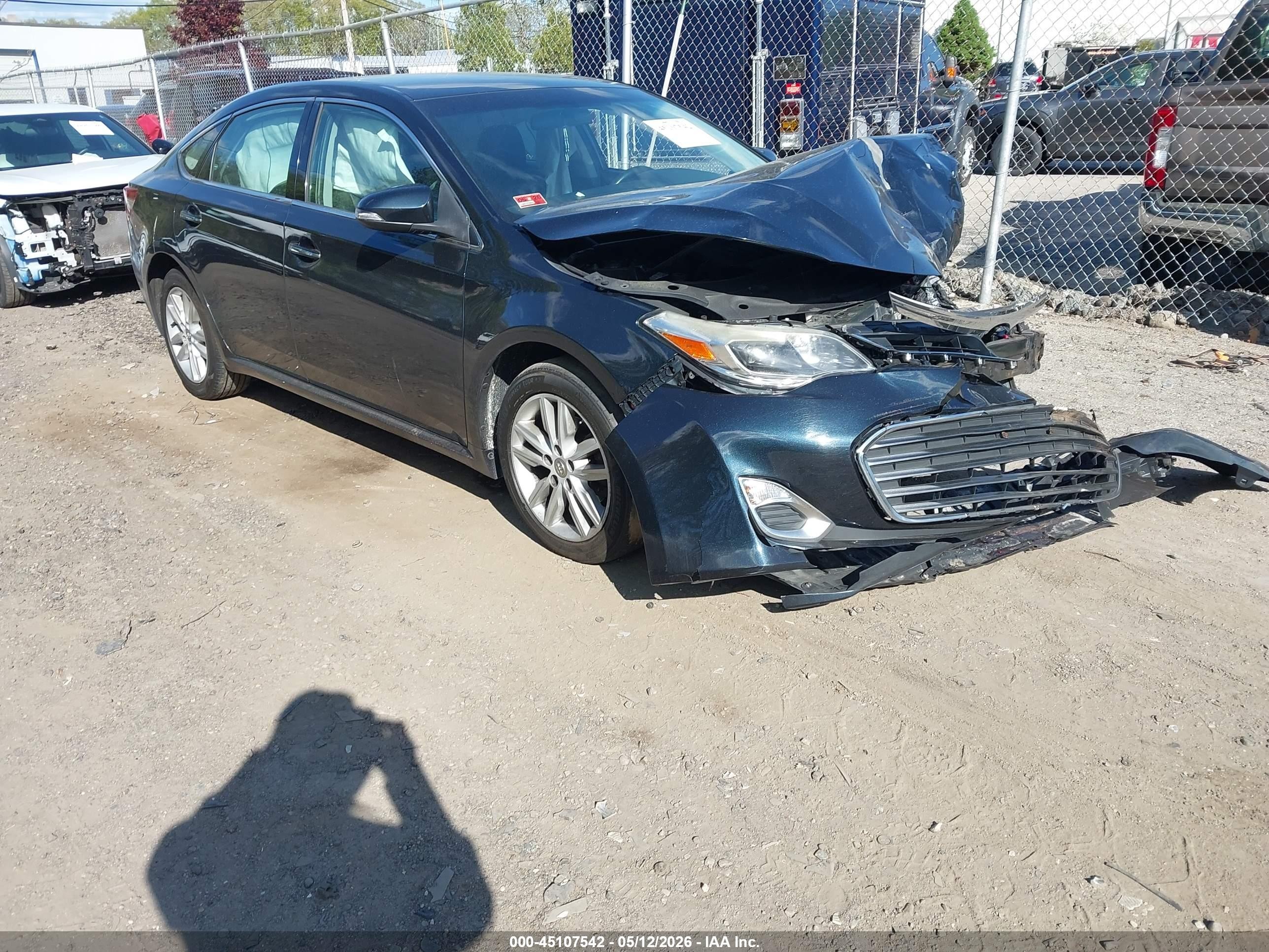2015 Toyota Avalon Xle Blue vin: 4T1BK1EB6FU172422