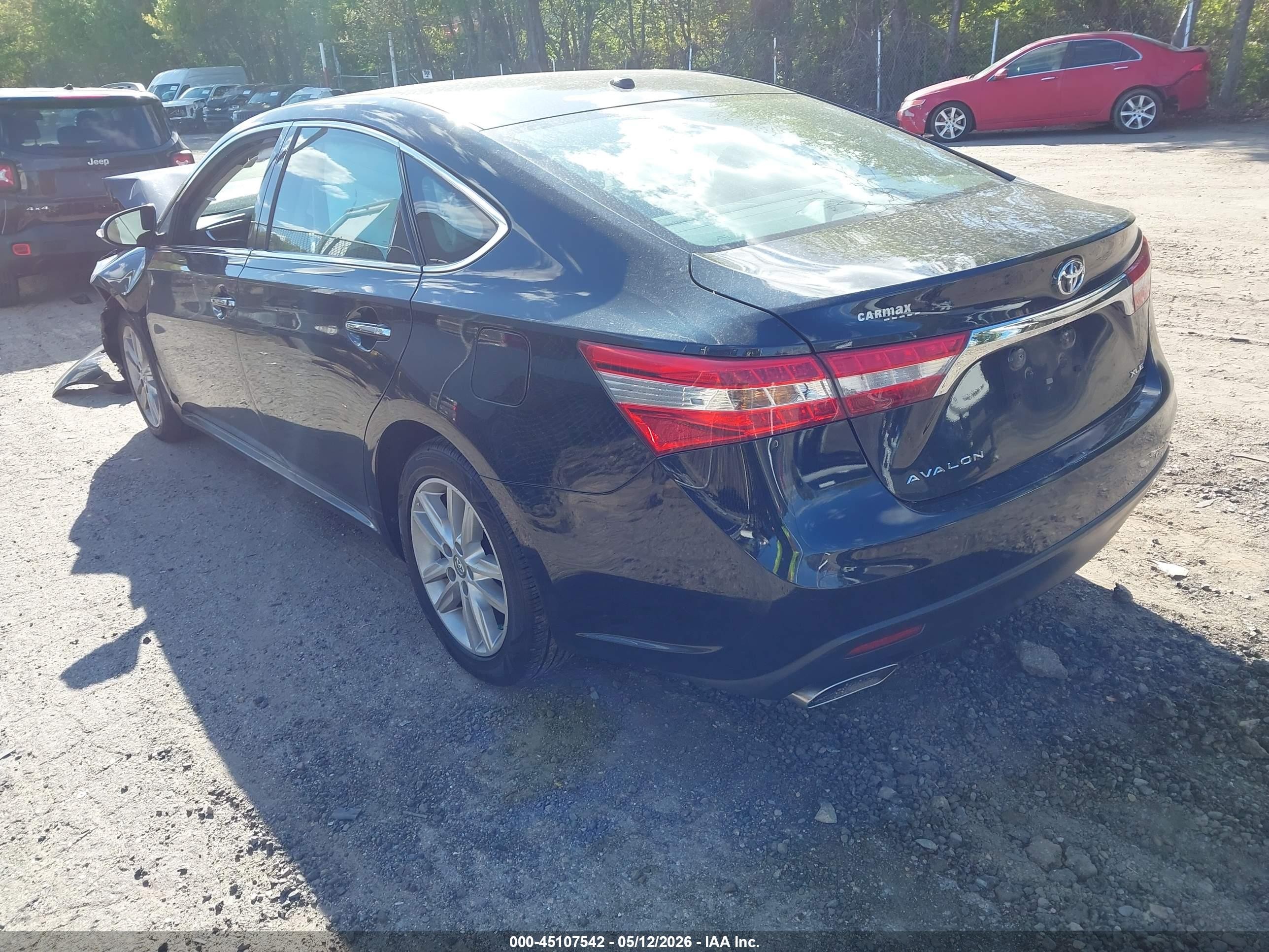 2015 Toyota Avalon Xle Blue vin: 4T1BK1EB6FU172422