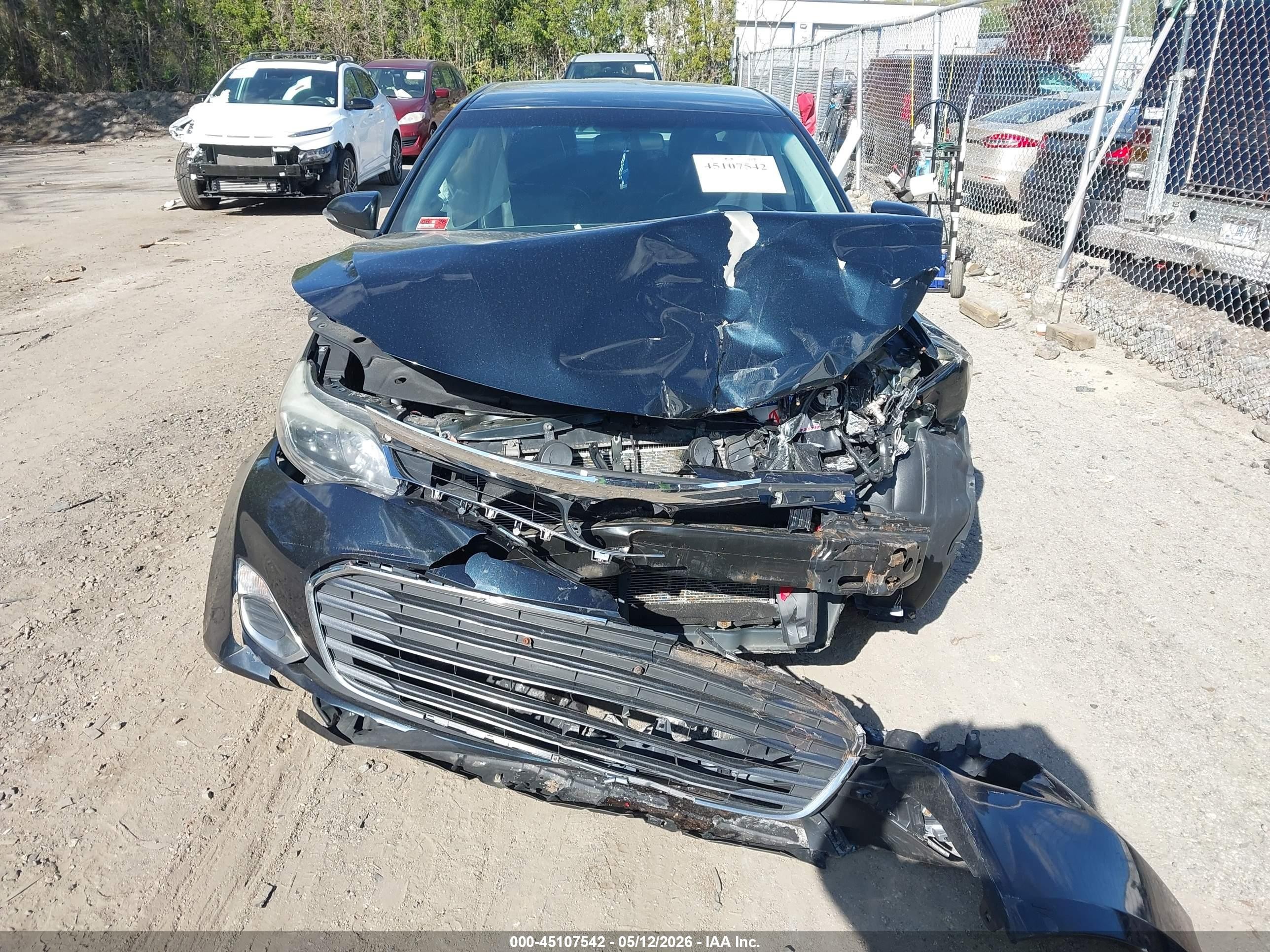 2015 Toyota Avalon Xle Blue vin: 4T1BK1EB6FU172422