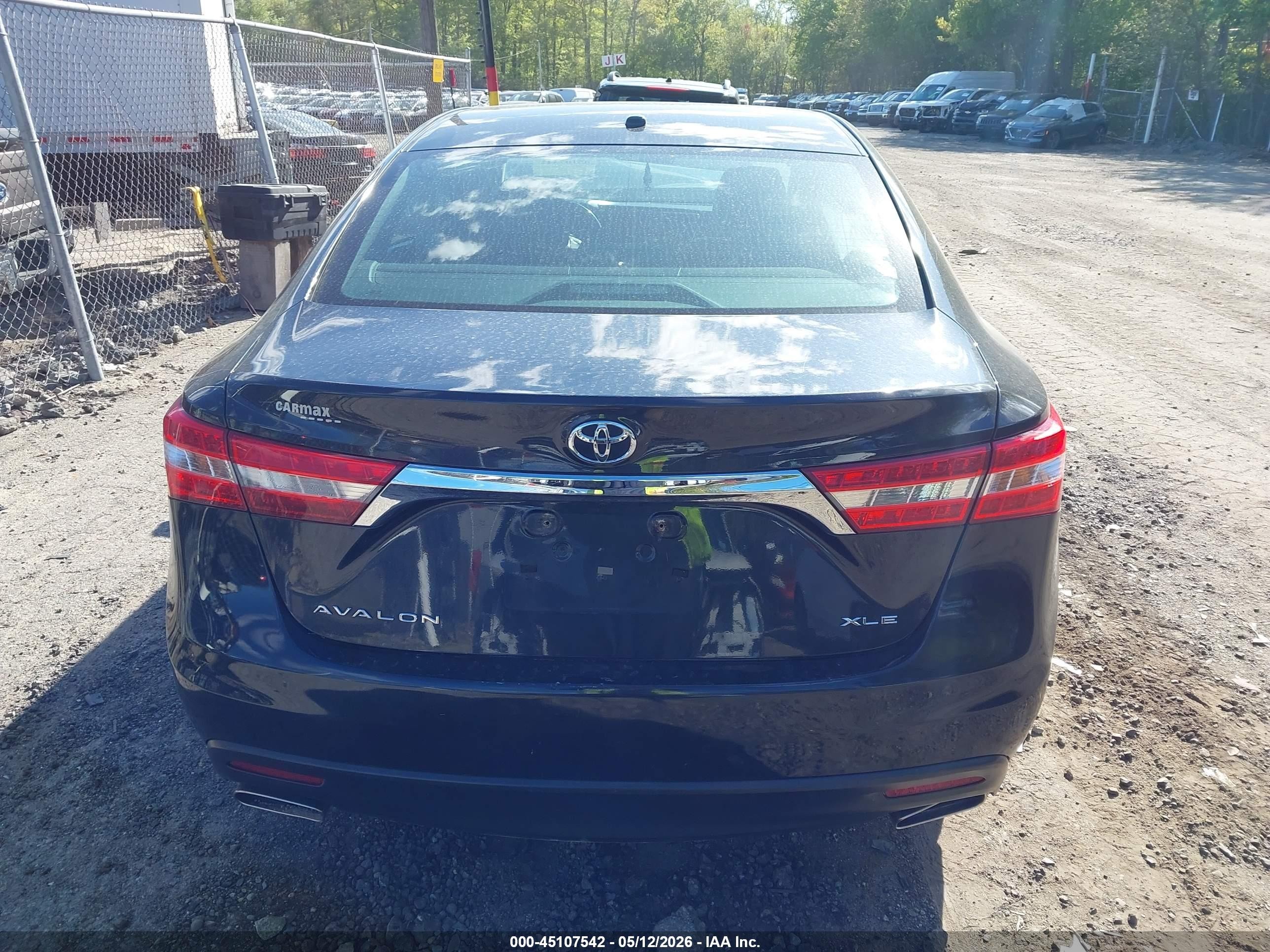 2015 Toyota Avalon Xle Blue vin: 4T1BK1EB6FU172422