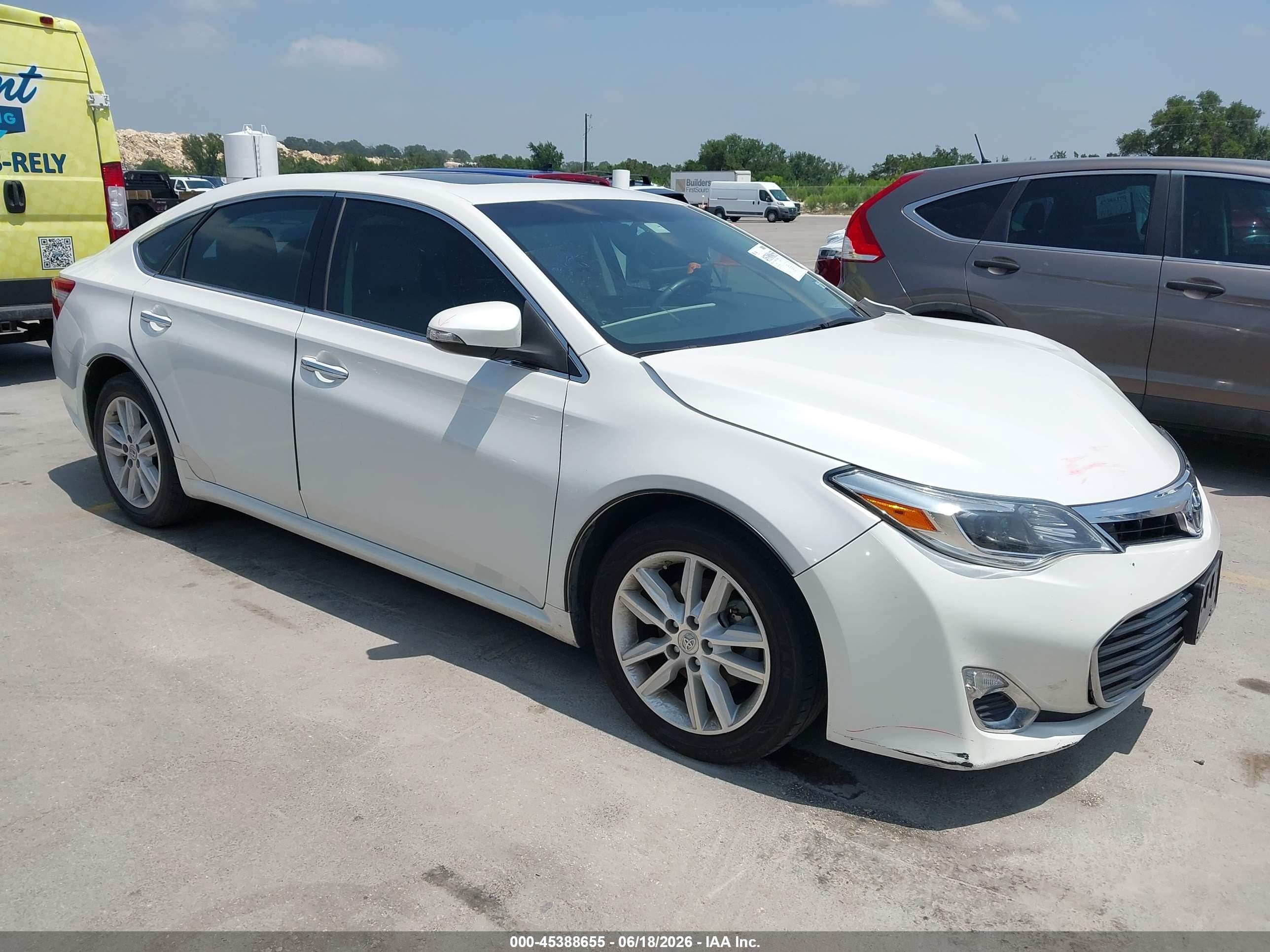 2015 Toyota Avalon Xle Premium White vin: 4T1BK1EB6FU180889