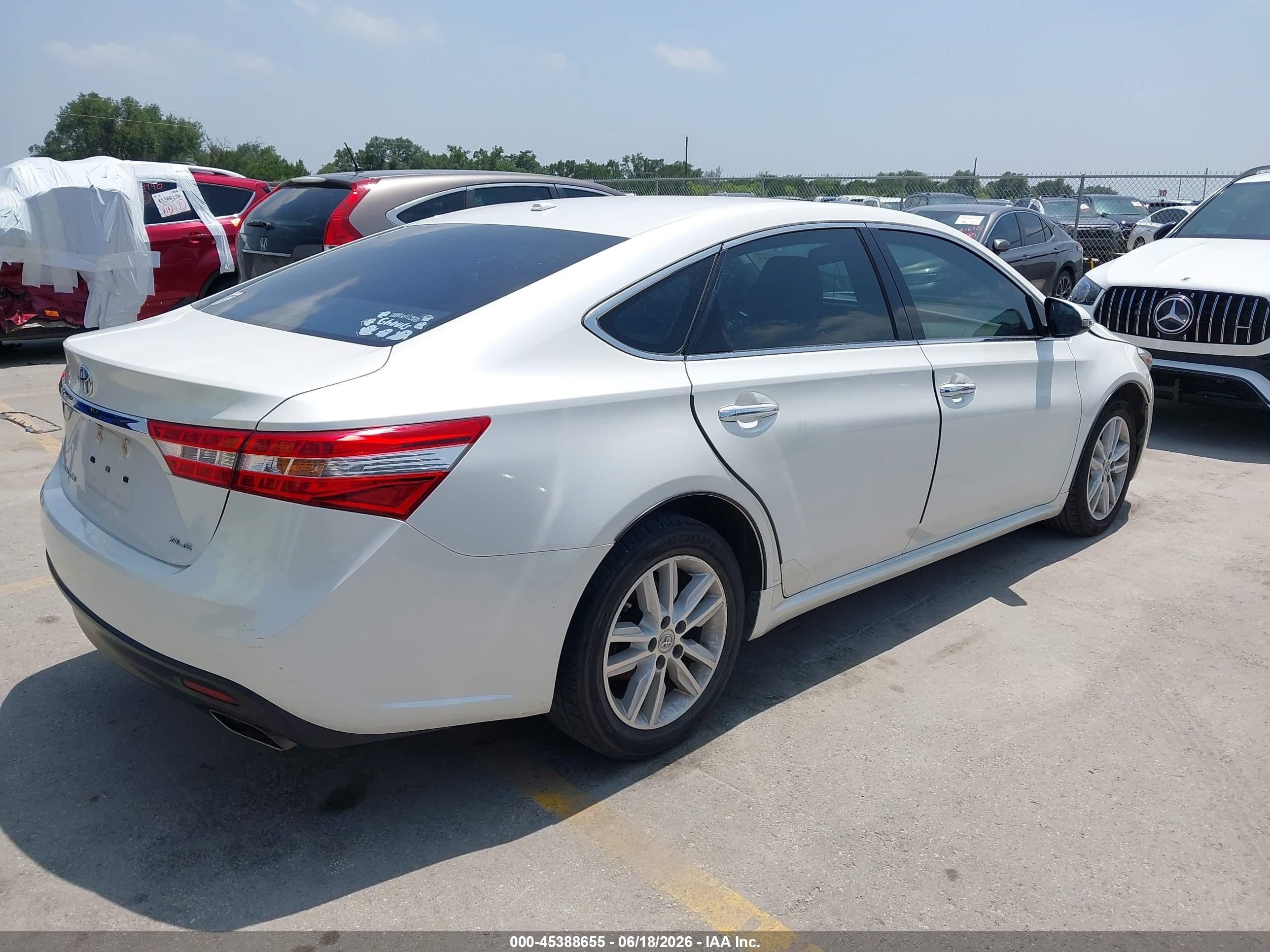 2015 Toyota Avalon Xle Premium White vin: 4T1BK1EB6FU180889