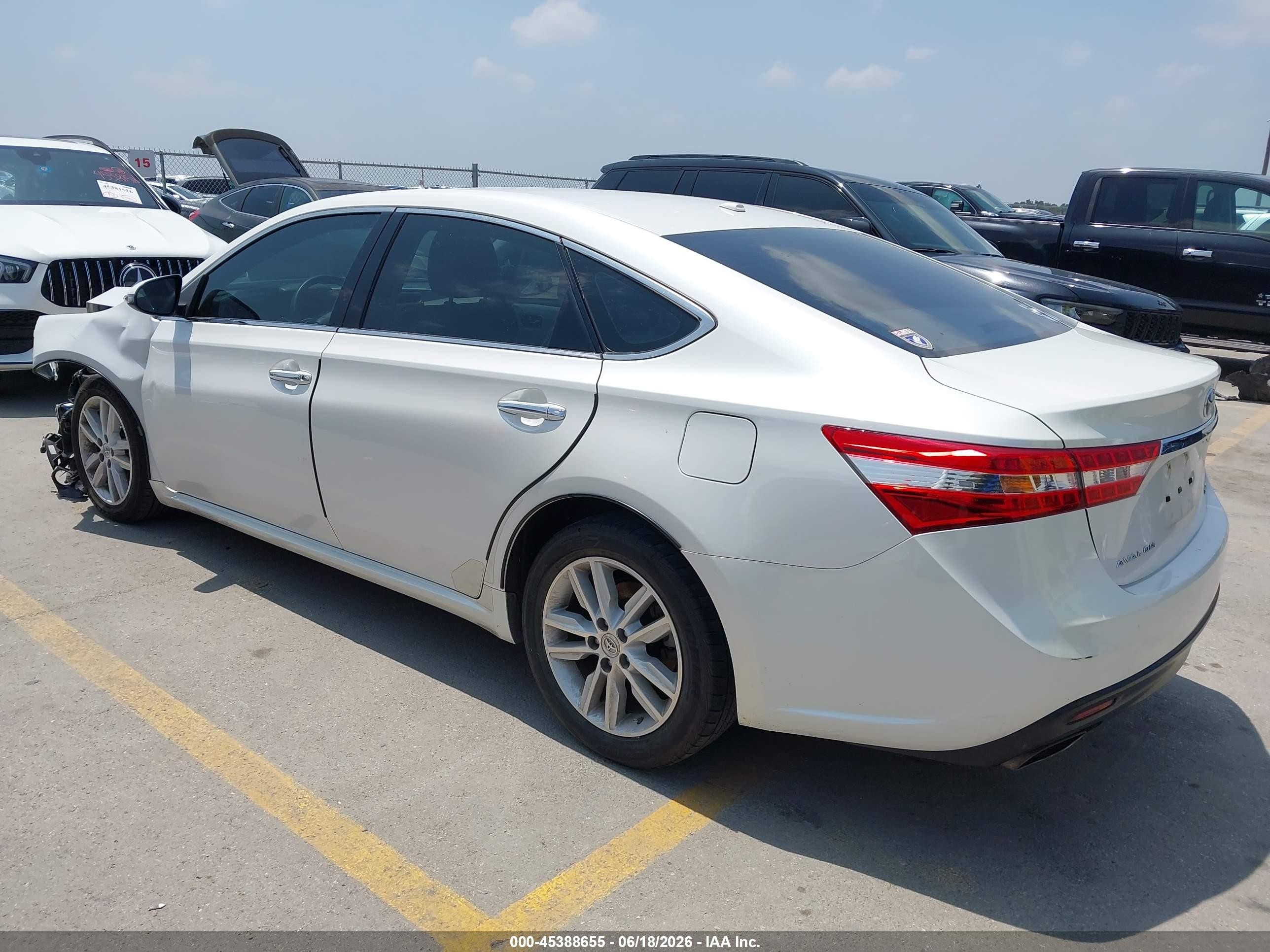 2015 Toyota Avalon Xle Premium White vin: 4T1BK1EB6FU180889