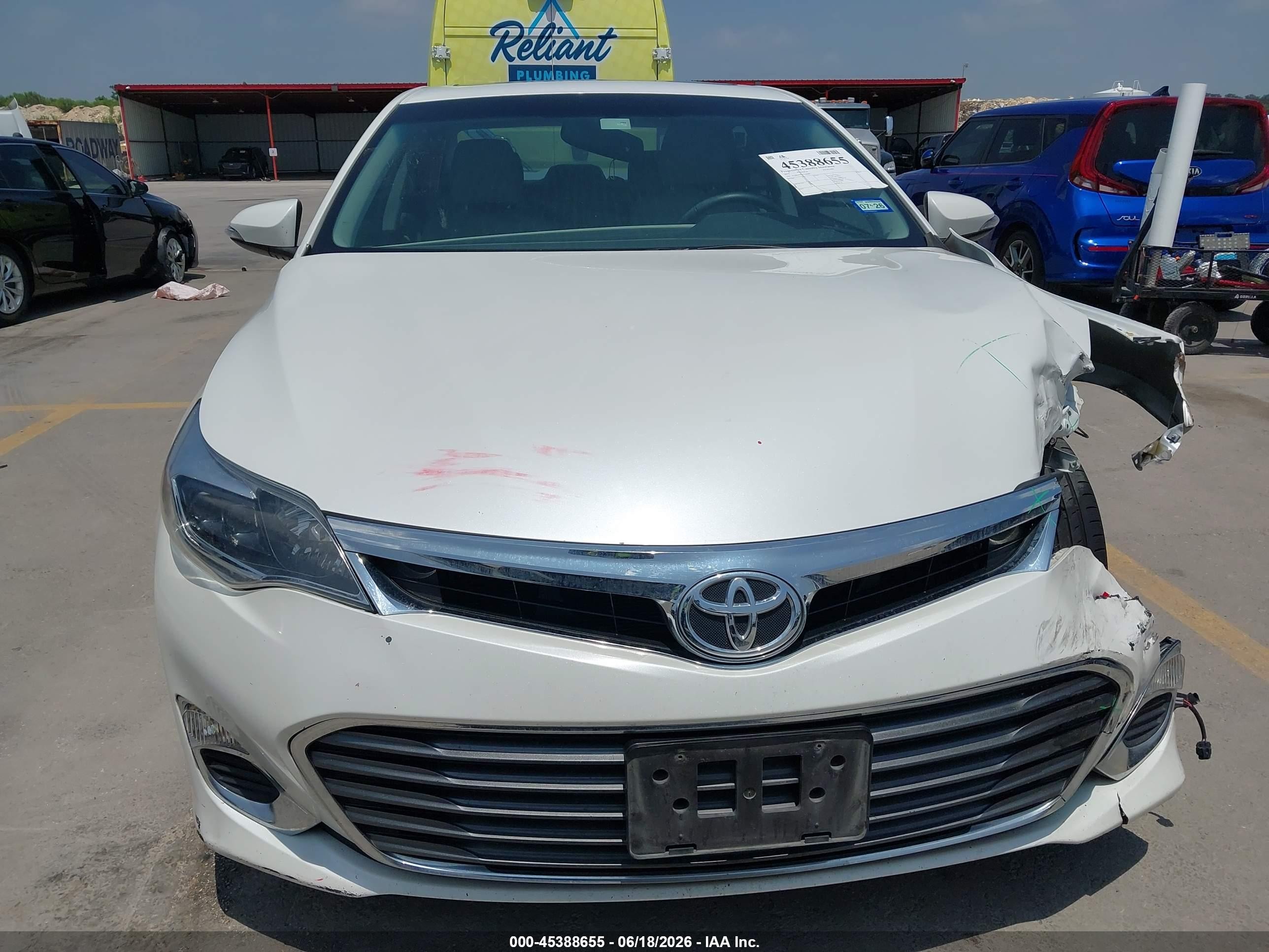 2015 Toyota Avalon Xle Premium White vin: 4T1BK1EB6FU180889