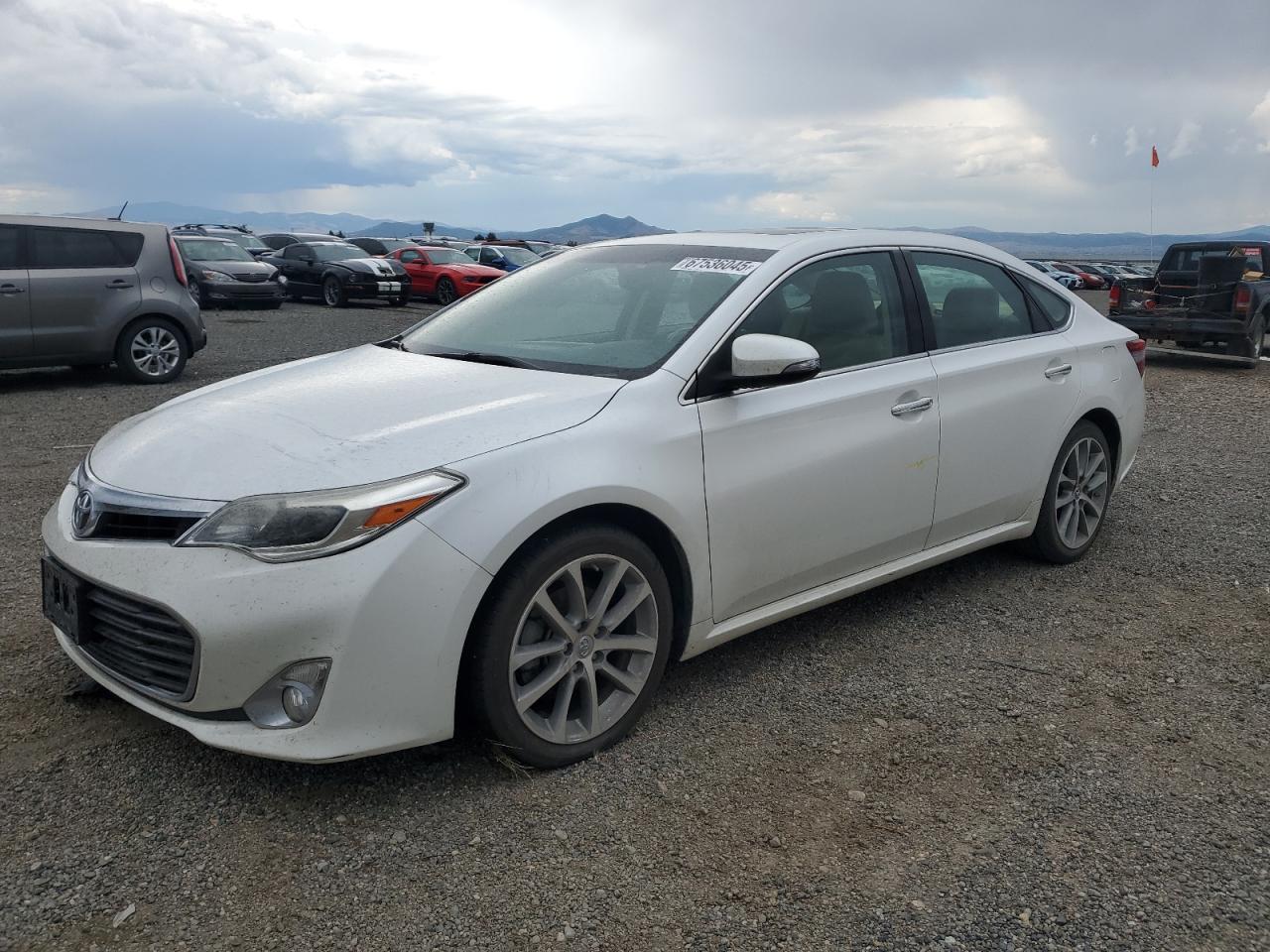 2015 Toyota Avalon Xle White vin: 4T1BK1EB6FU185560