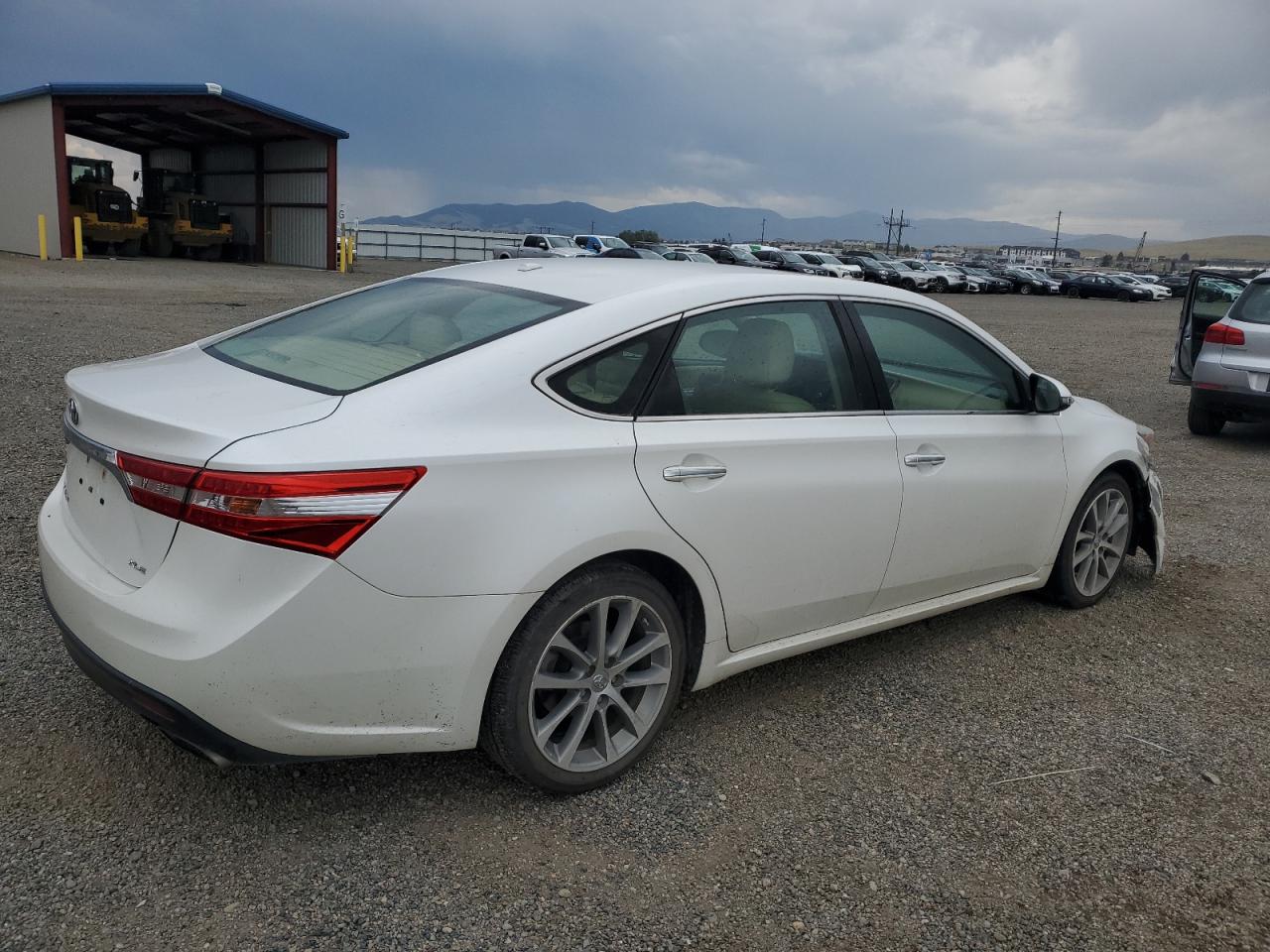 2015 Toyota Avalon Xle White vin: 4T1BK1EB6FU185560