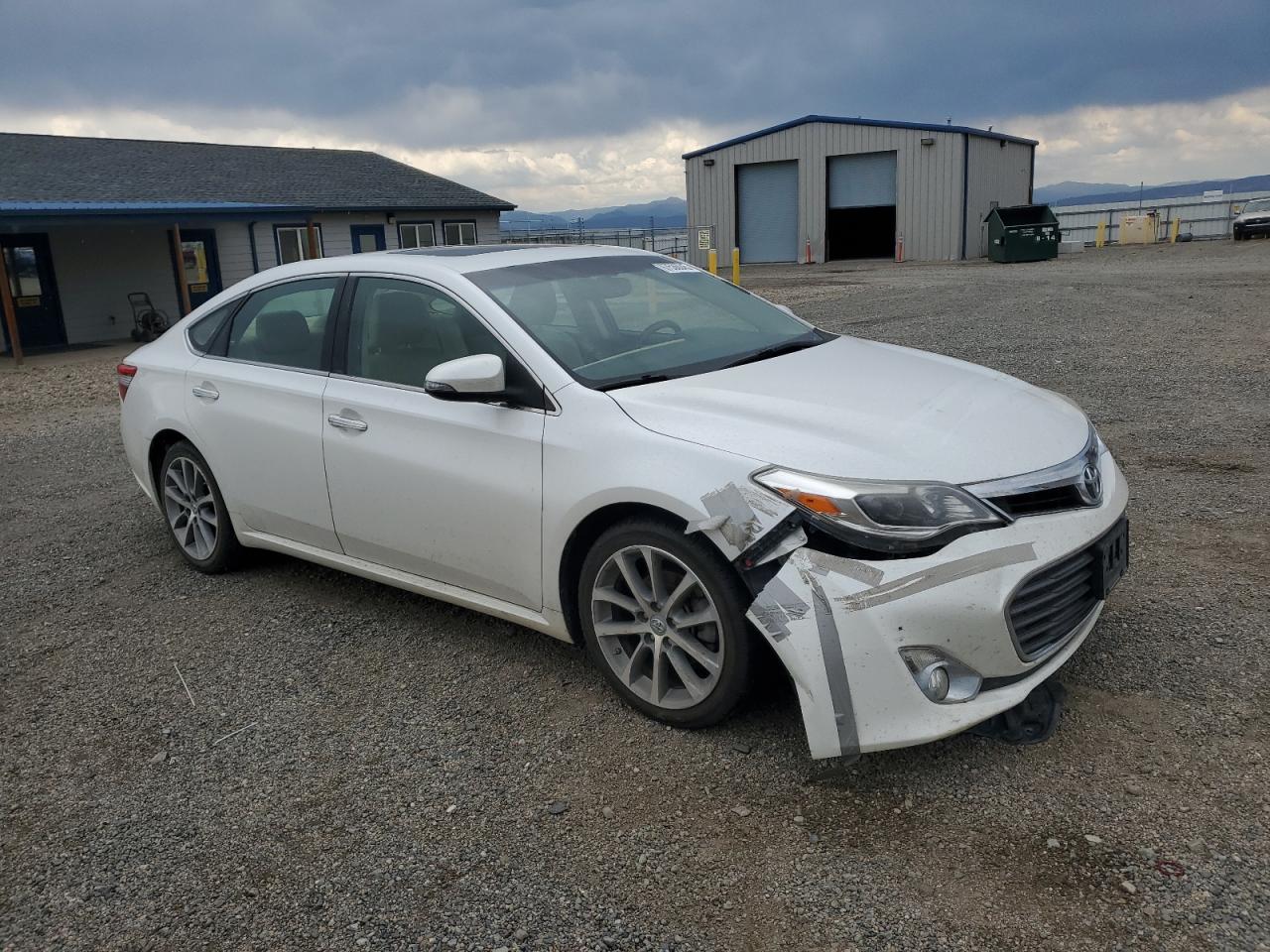 2015 Toyota Avalon Xle White vin: 4T1BK1EB6FU185560