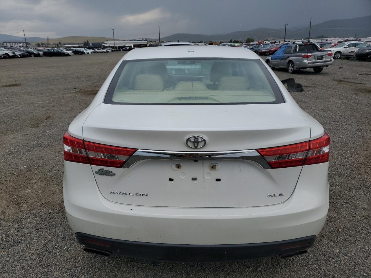 2015 Toyota Avalon Xle White vin: 4T1BK1EB6FU185560