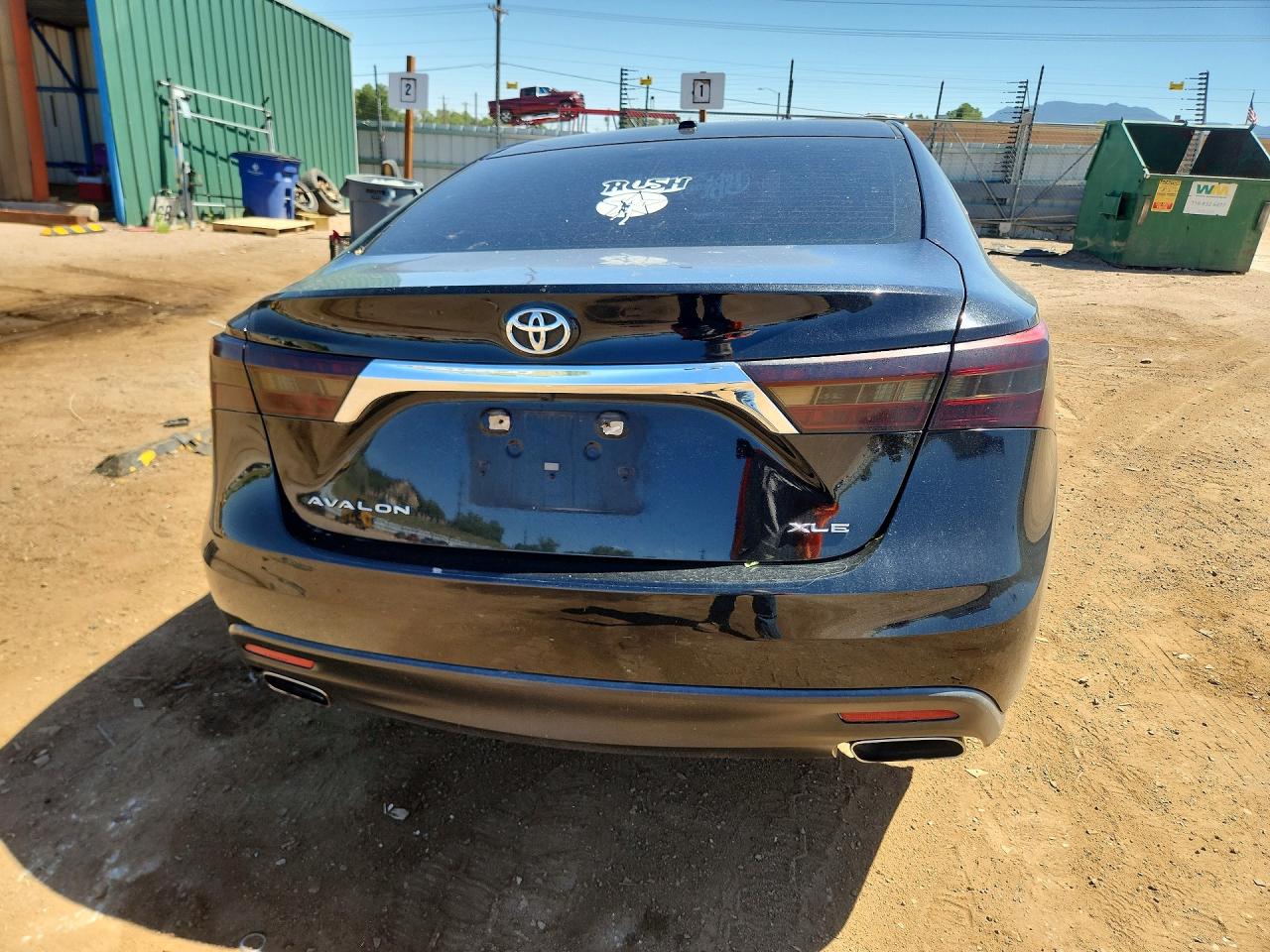2015 Toyota Avalon Xle Black vin: 4T1BK1EB6FU187230
