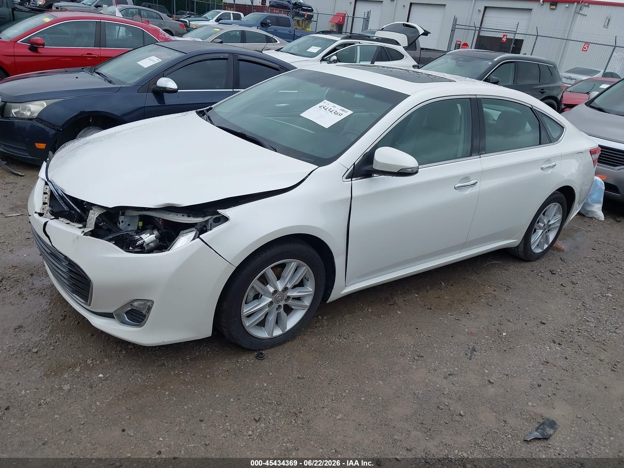 2015 Toyota Avalon Xle Premium White vin: 4T1BK1EB6FU188362