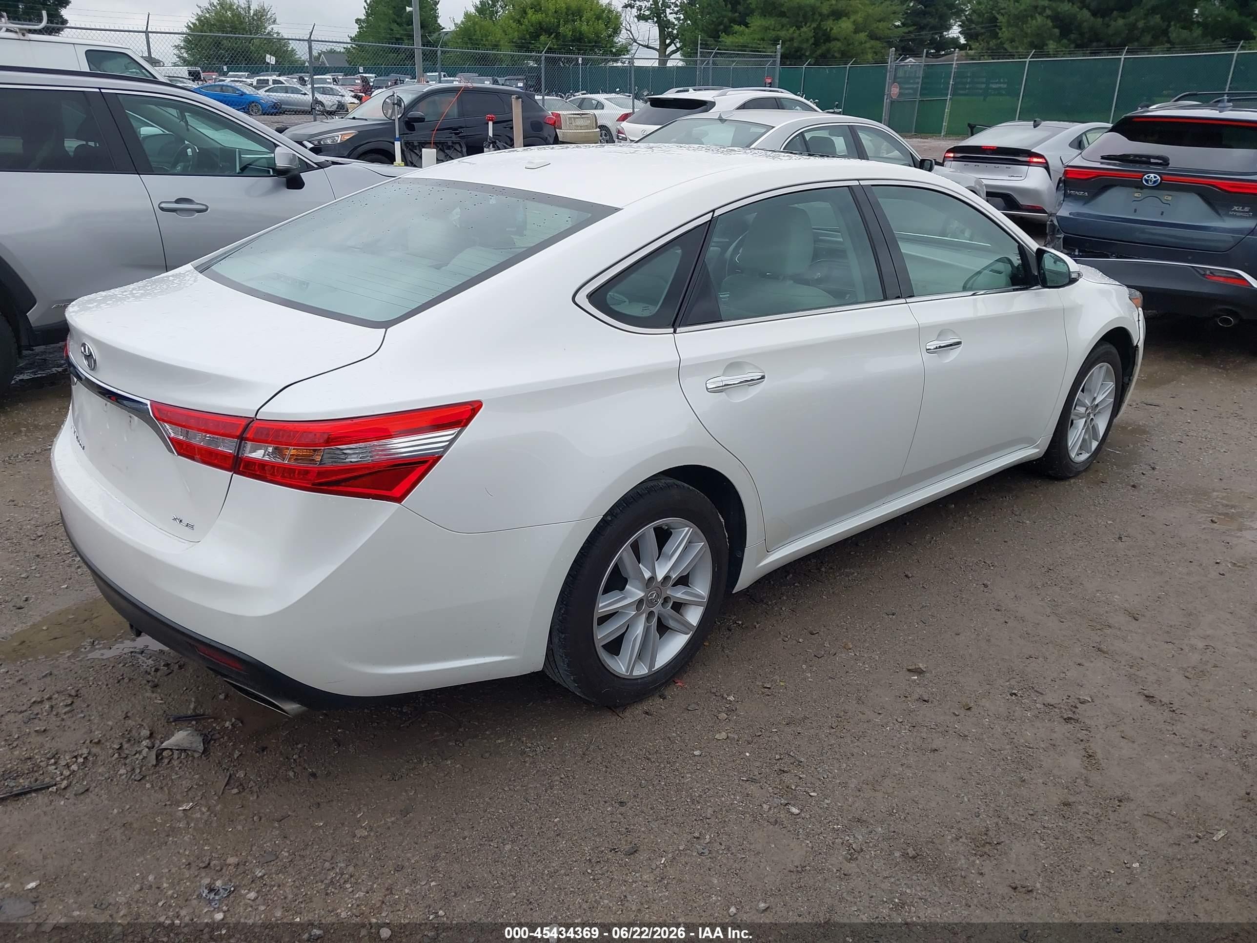 2015 Toyota Avalon Xle Premium White vin: 4T1BK1EB6FU188362